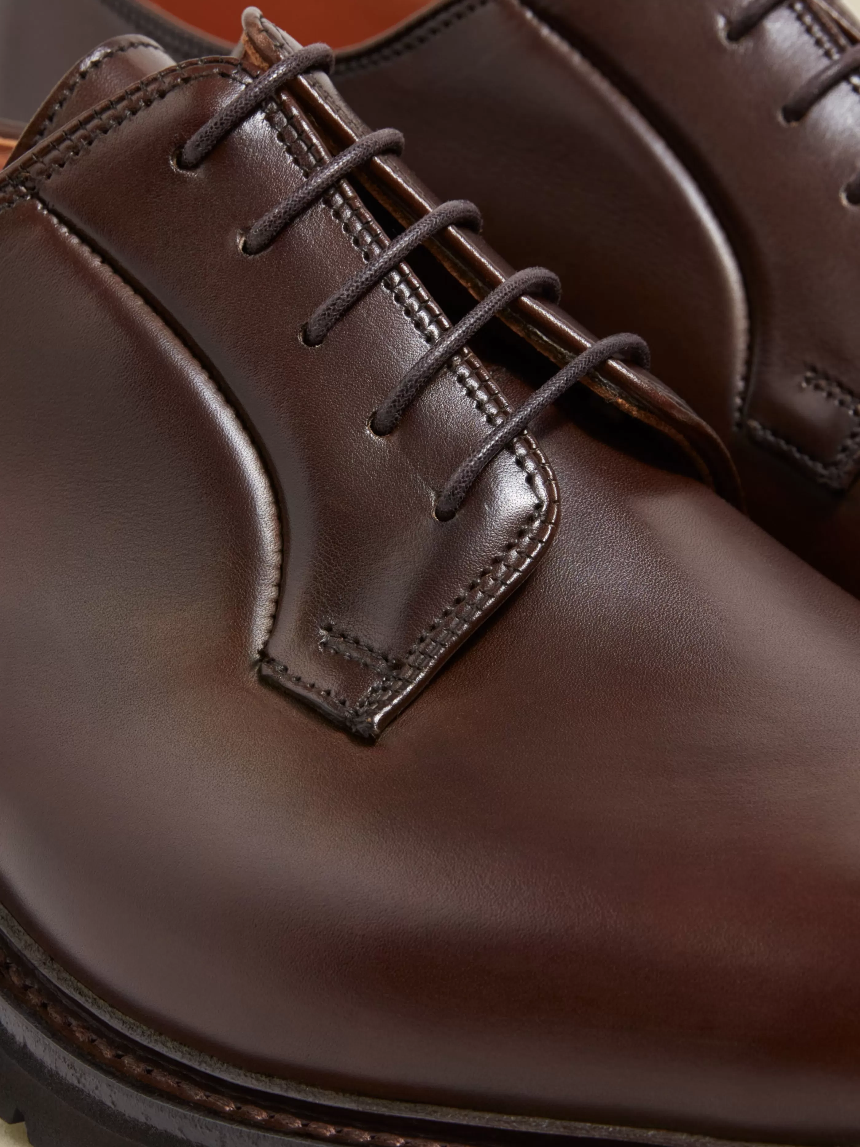 Thom Sweeney Calf Leather Derby Shoes