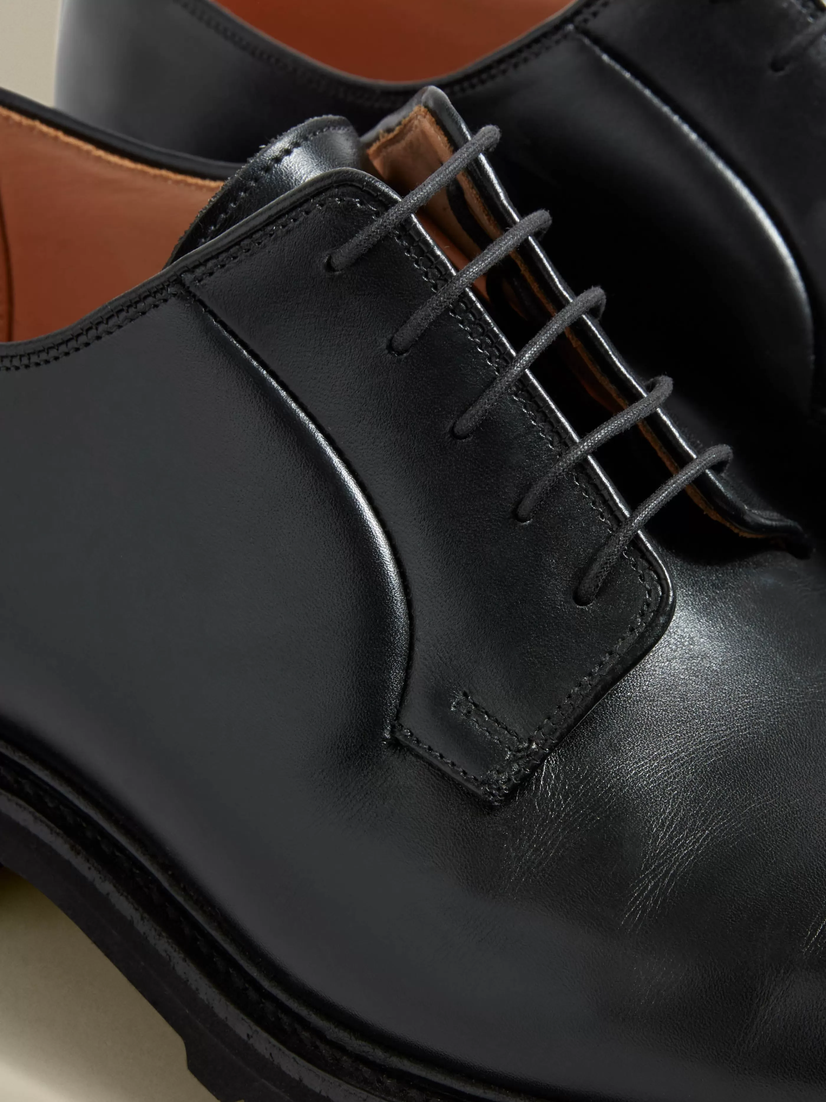Thom Sweeney Calf Leather Derby Shoes