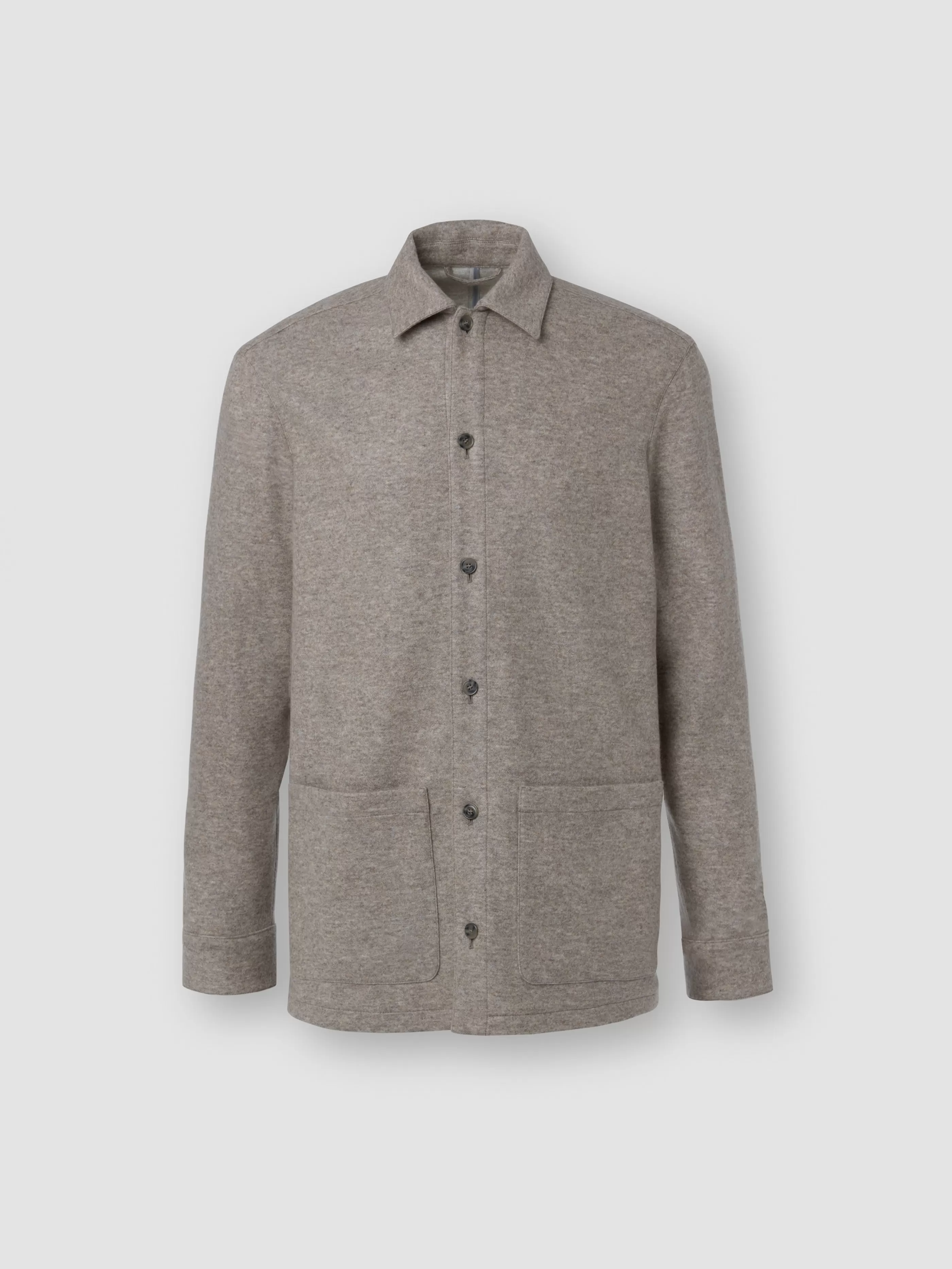 Thom Sweeney Cashmere Button Through Overshirt