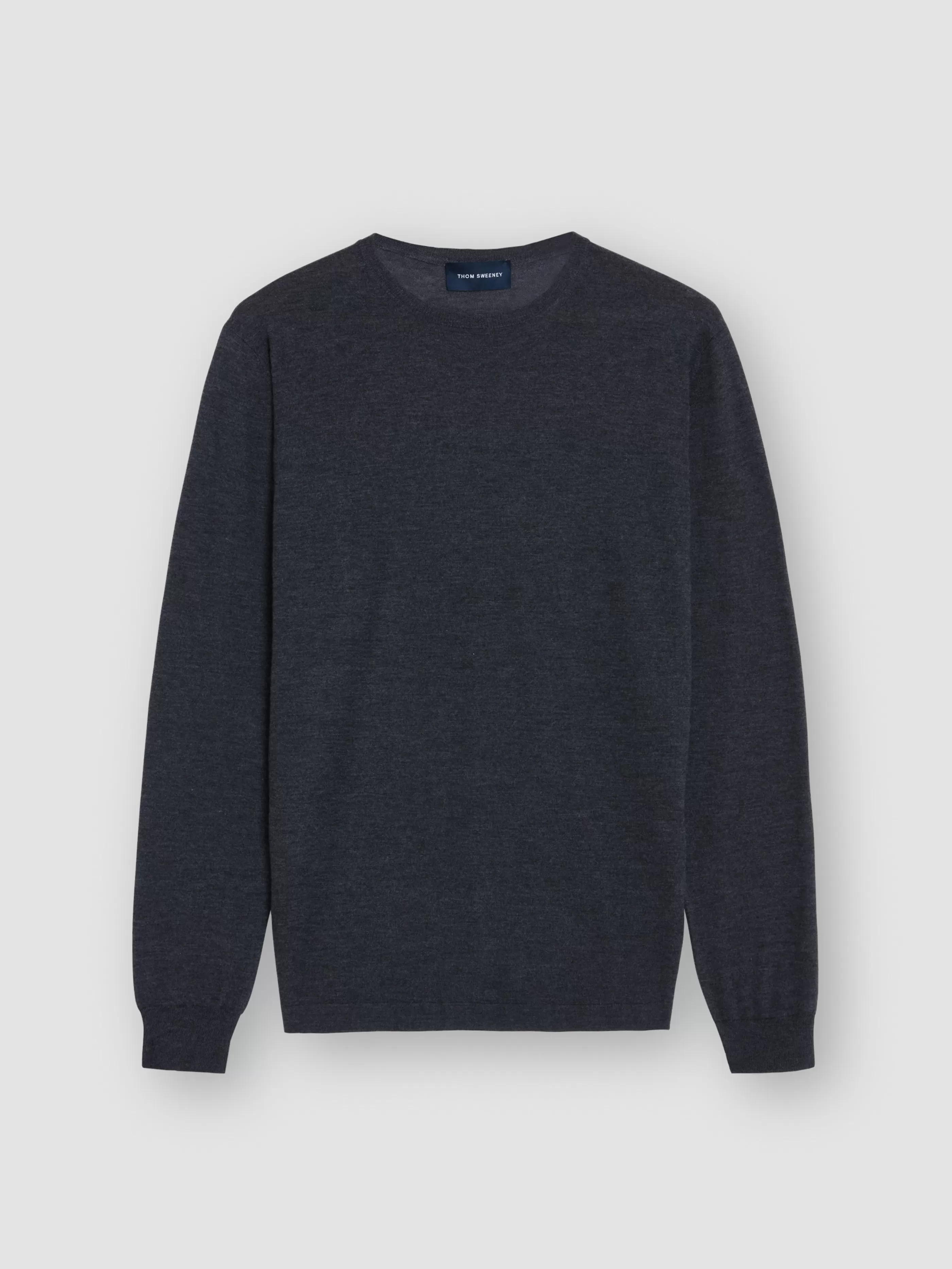 Thom Sweeney Cashmere Crew Collar Lightweight Sweater