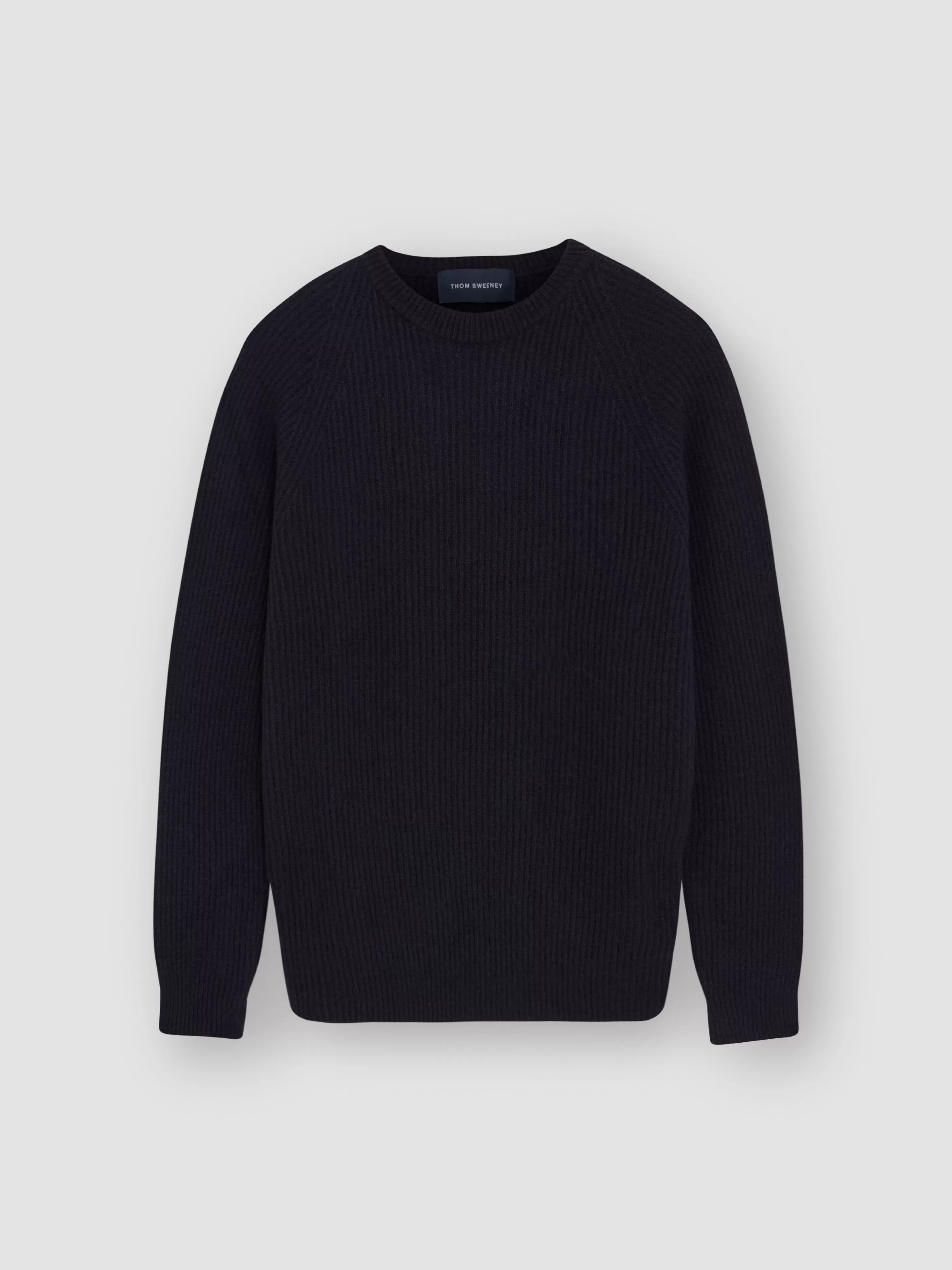 Thom Sweeney Cashmere Fisherman Rib Sweater