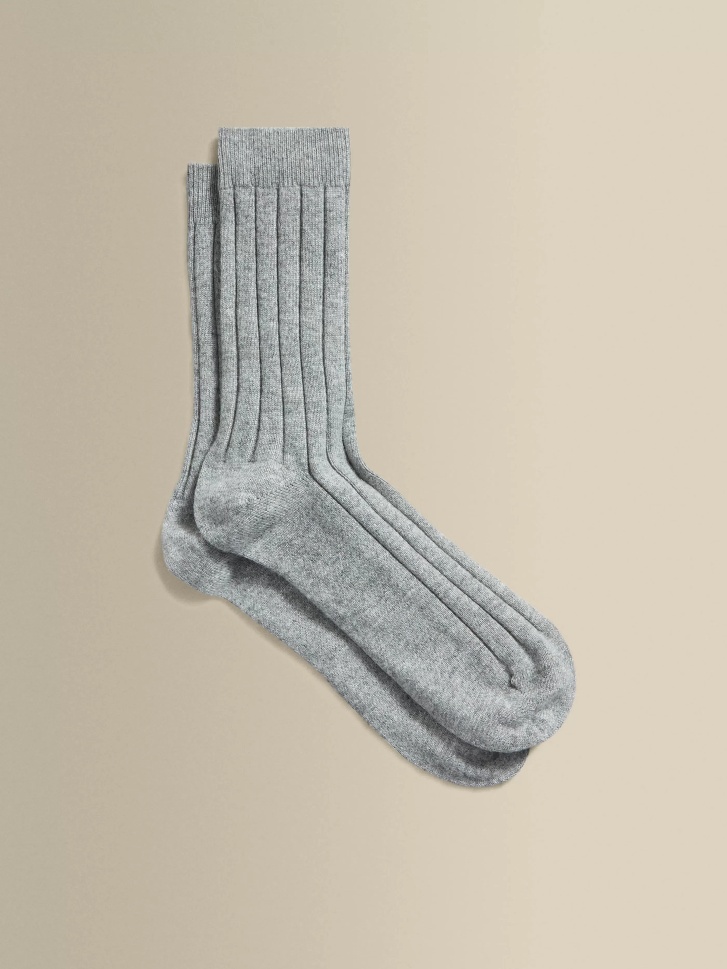 Thom Sweeney Cashmere Knitted Socks