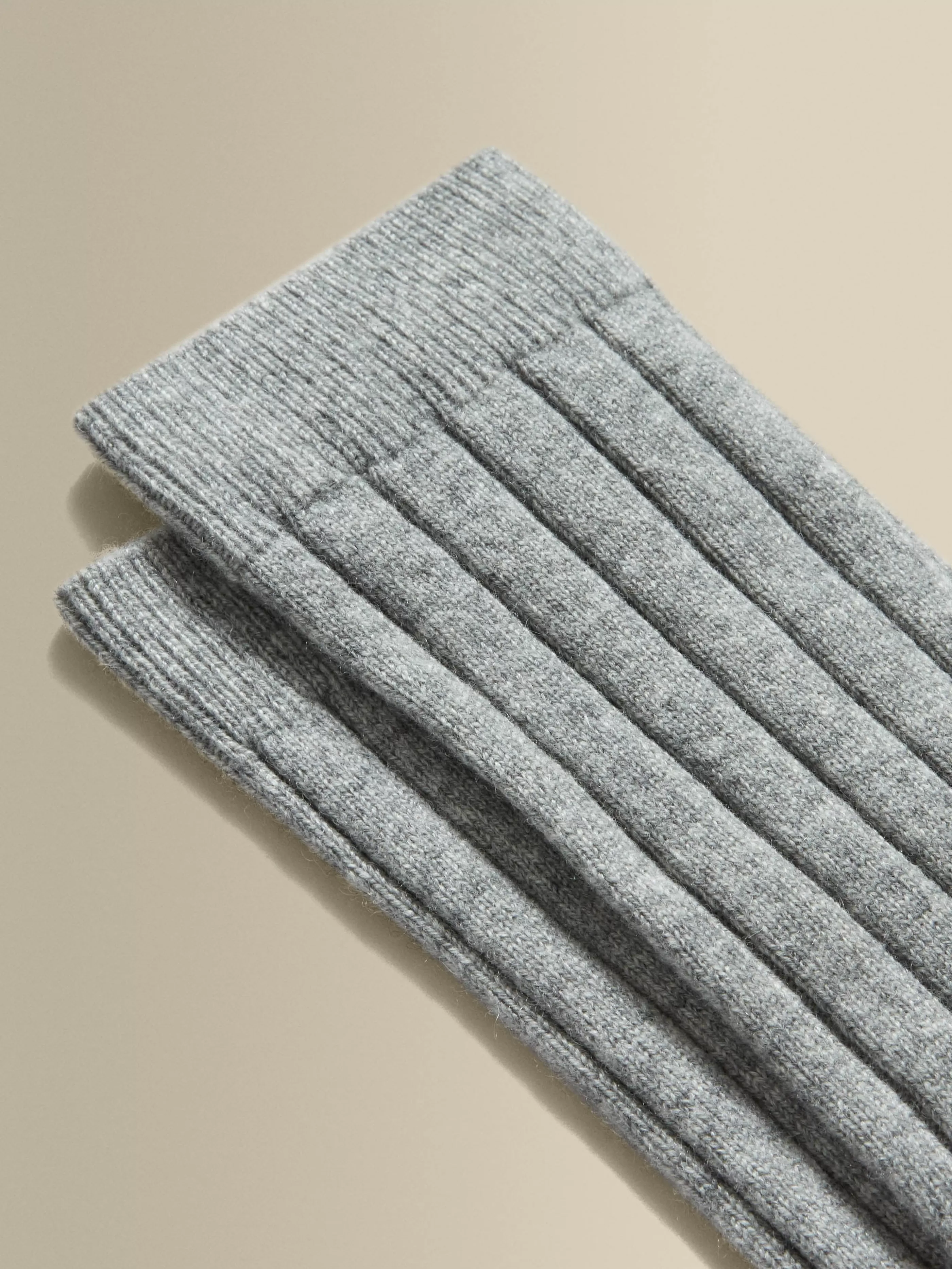 Thom Sweeney Cashmere Knitted Socks