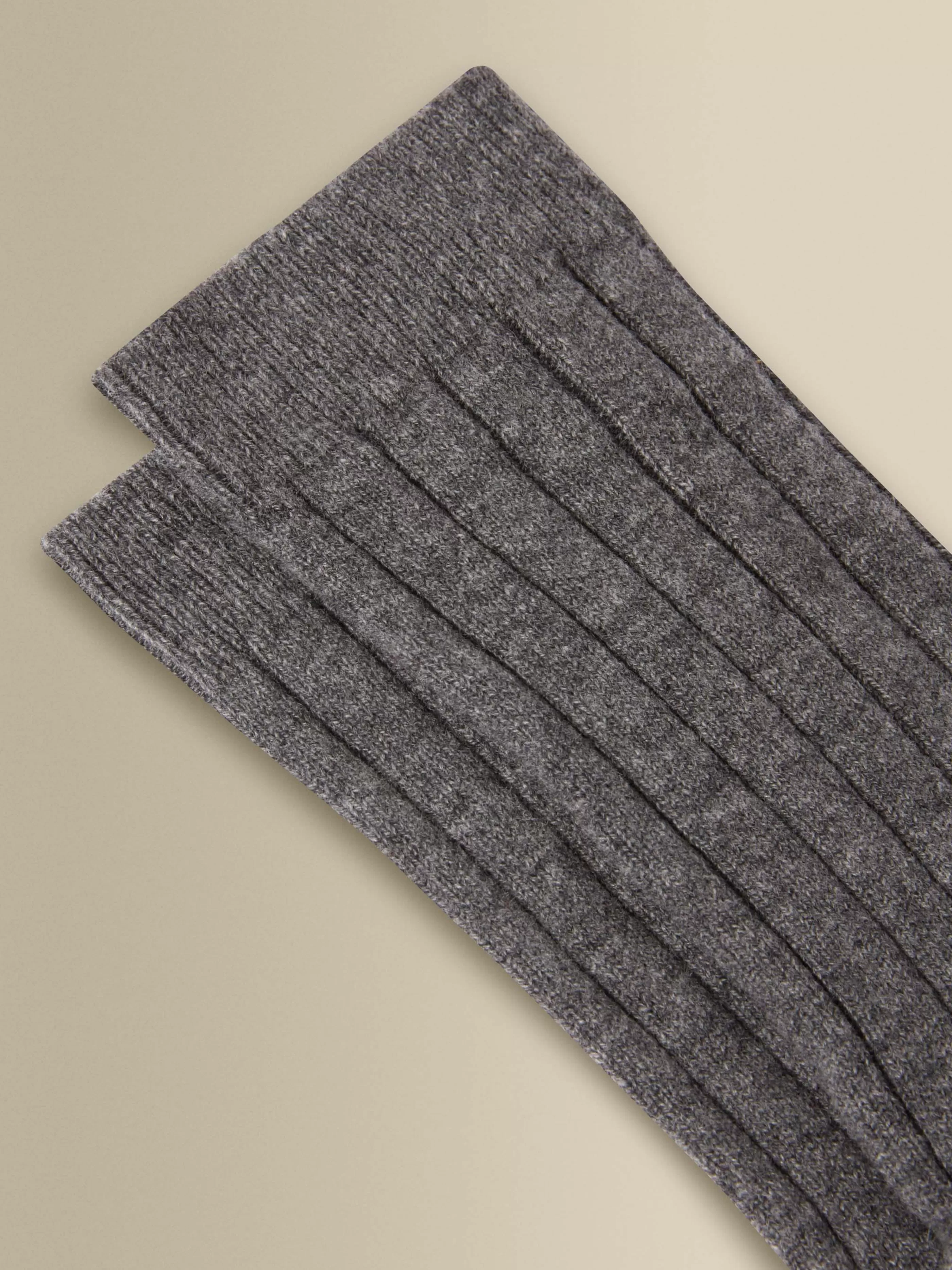 Thom Sweeney Cashmere Knitted Socks