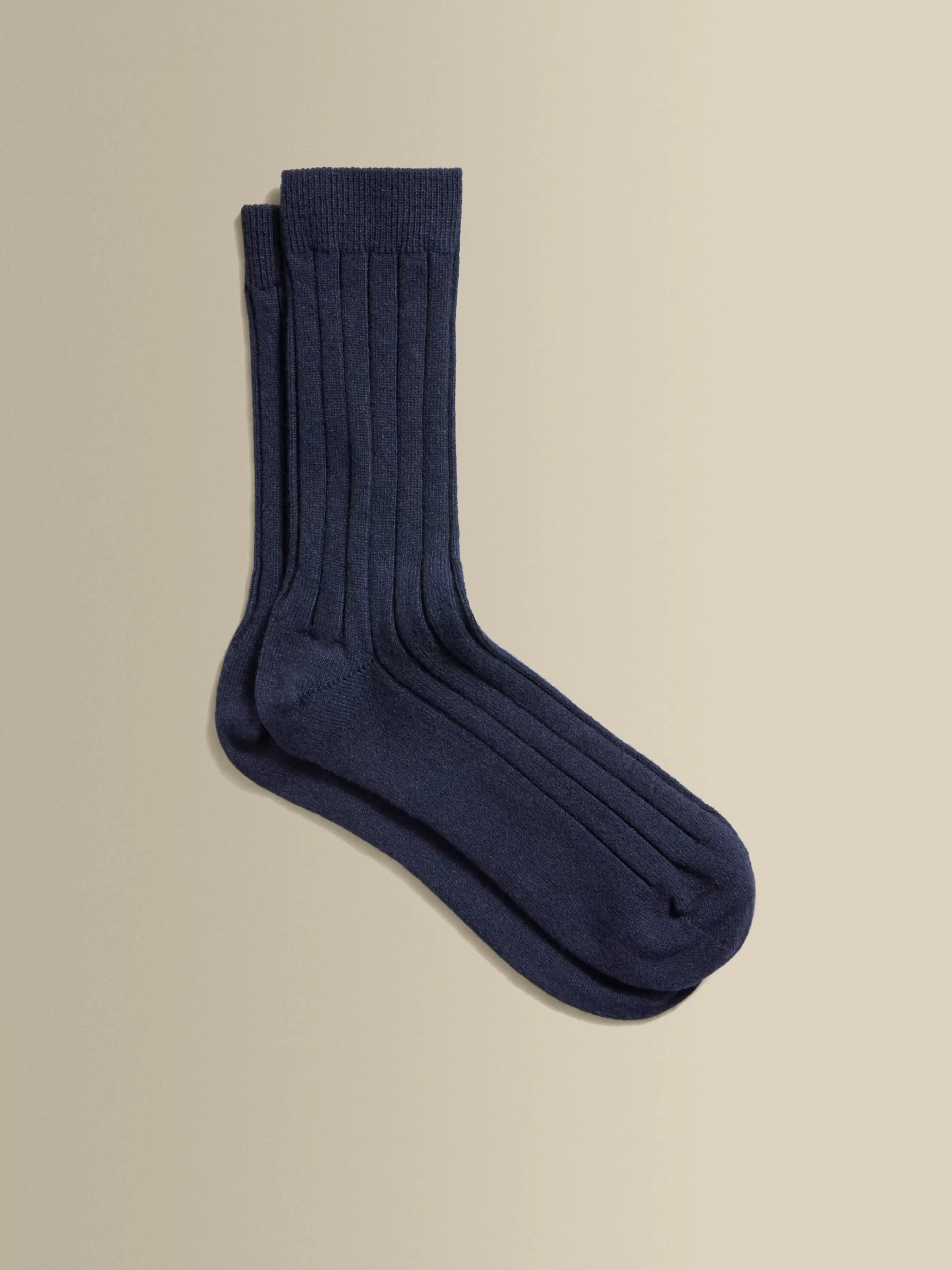 Thom Sweeney Cashmere Knitted Socks
