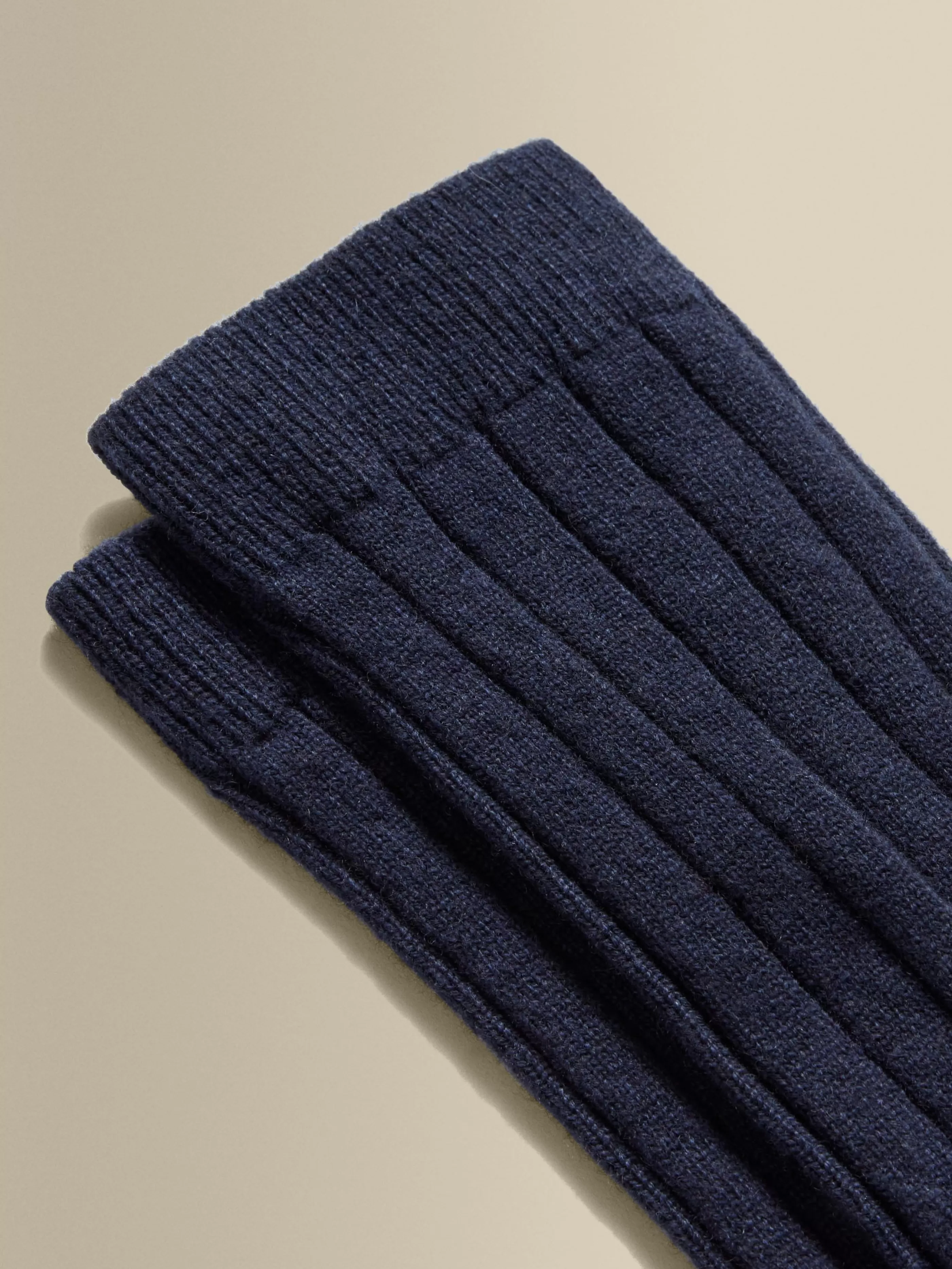 Thom Sweeney Cashmere Knitted Socks
