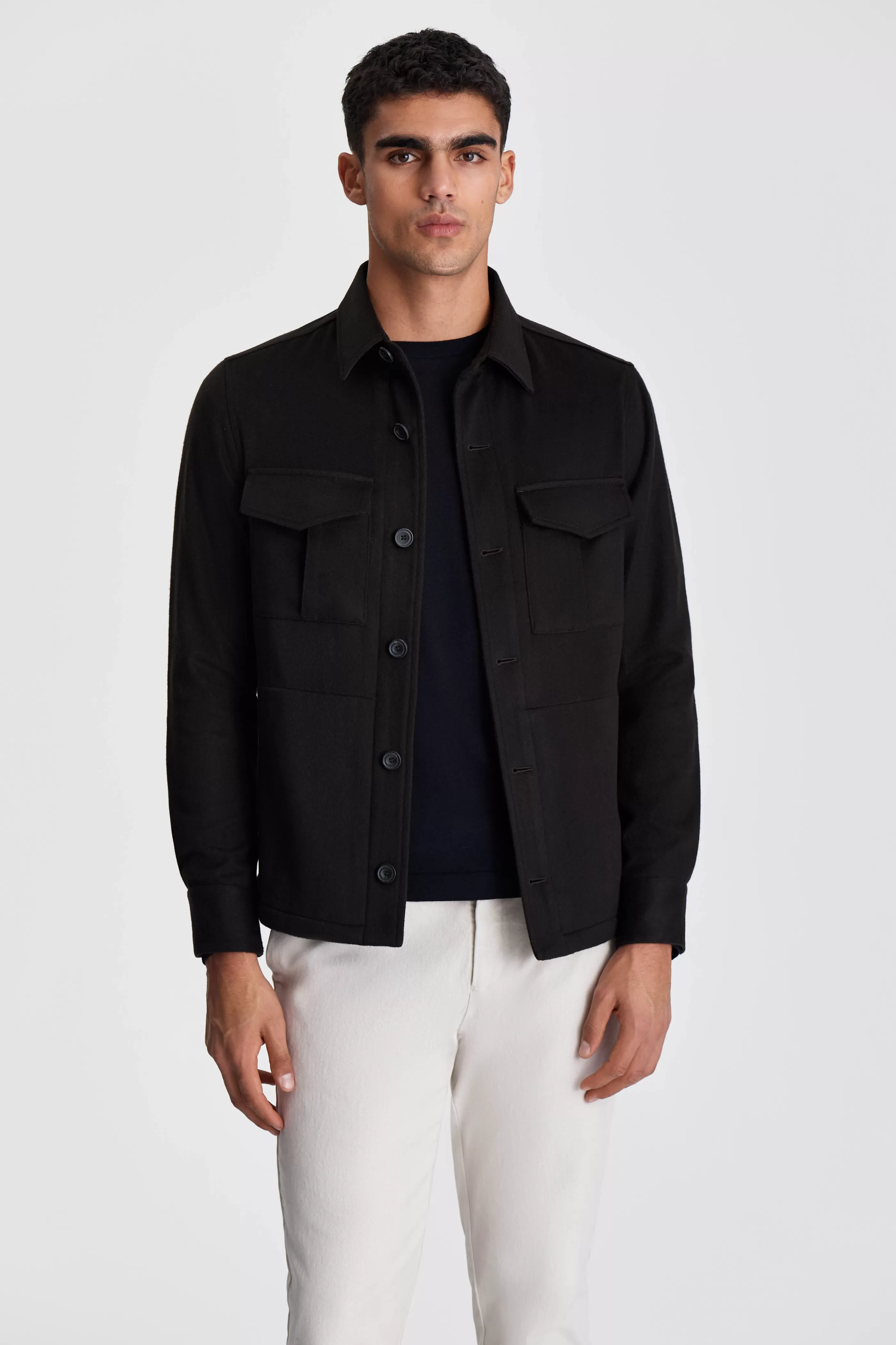 Thom Sweeney Cashmere Overshirt