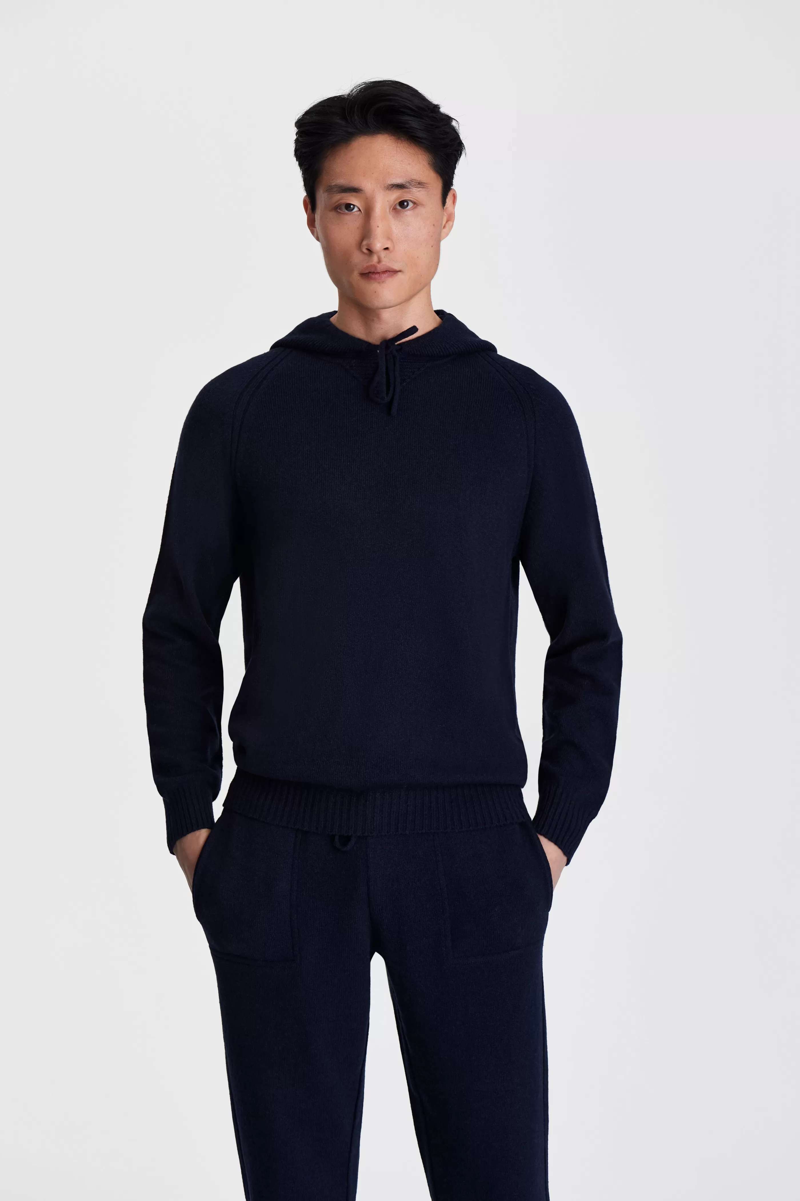 Thom Sweeney Cashmere Pullover Hoodie