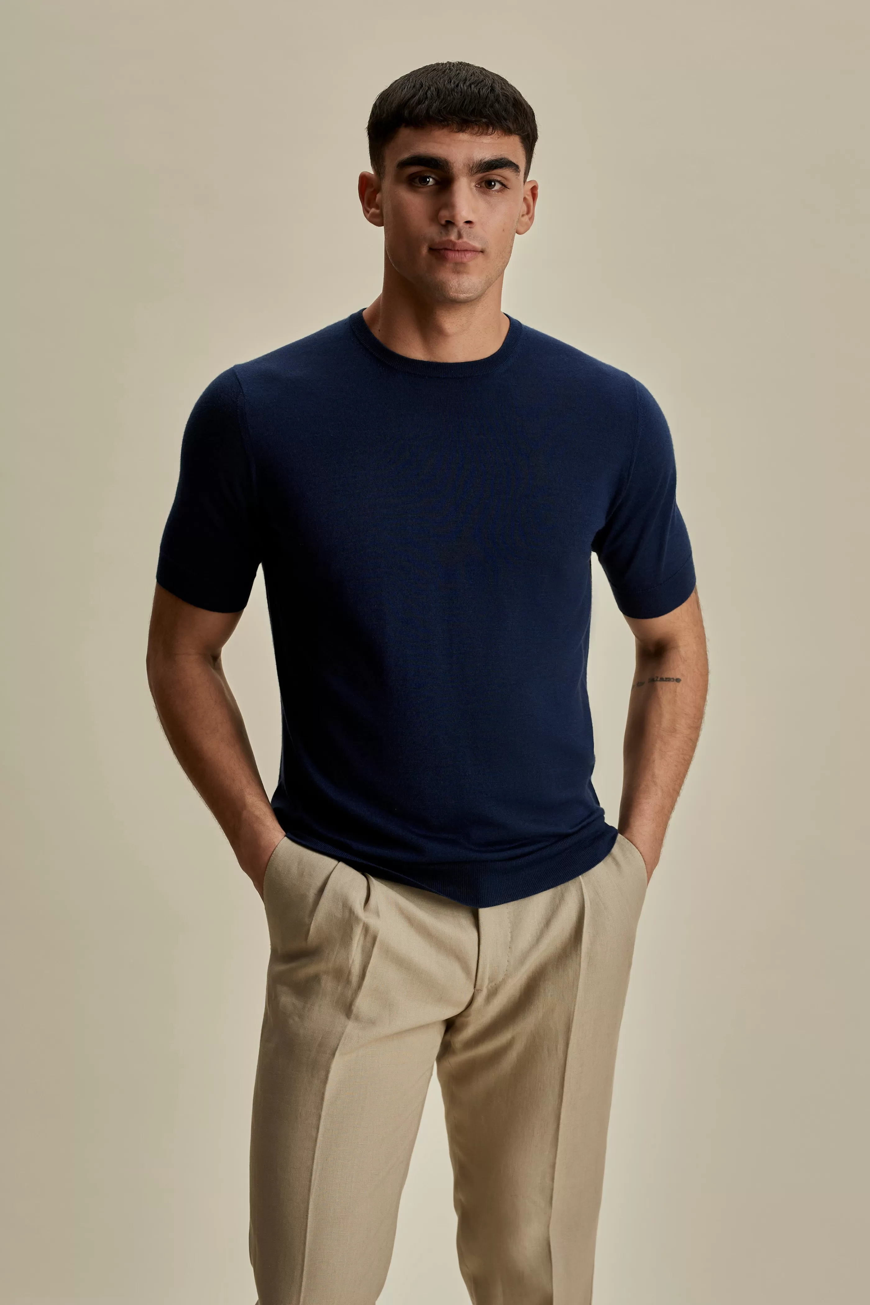 Thom Sweeney Cashmere Silk T-Shirt