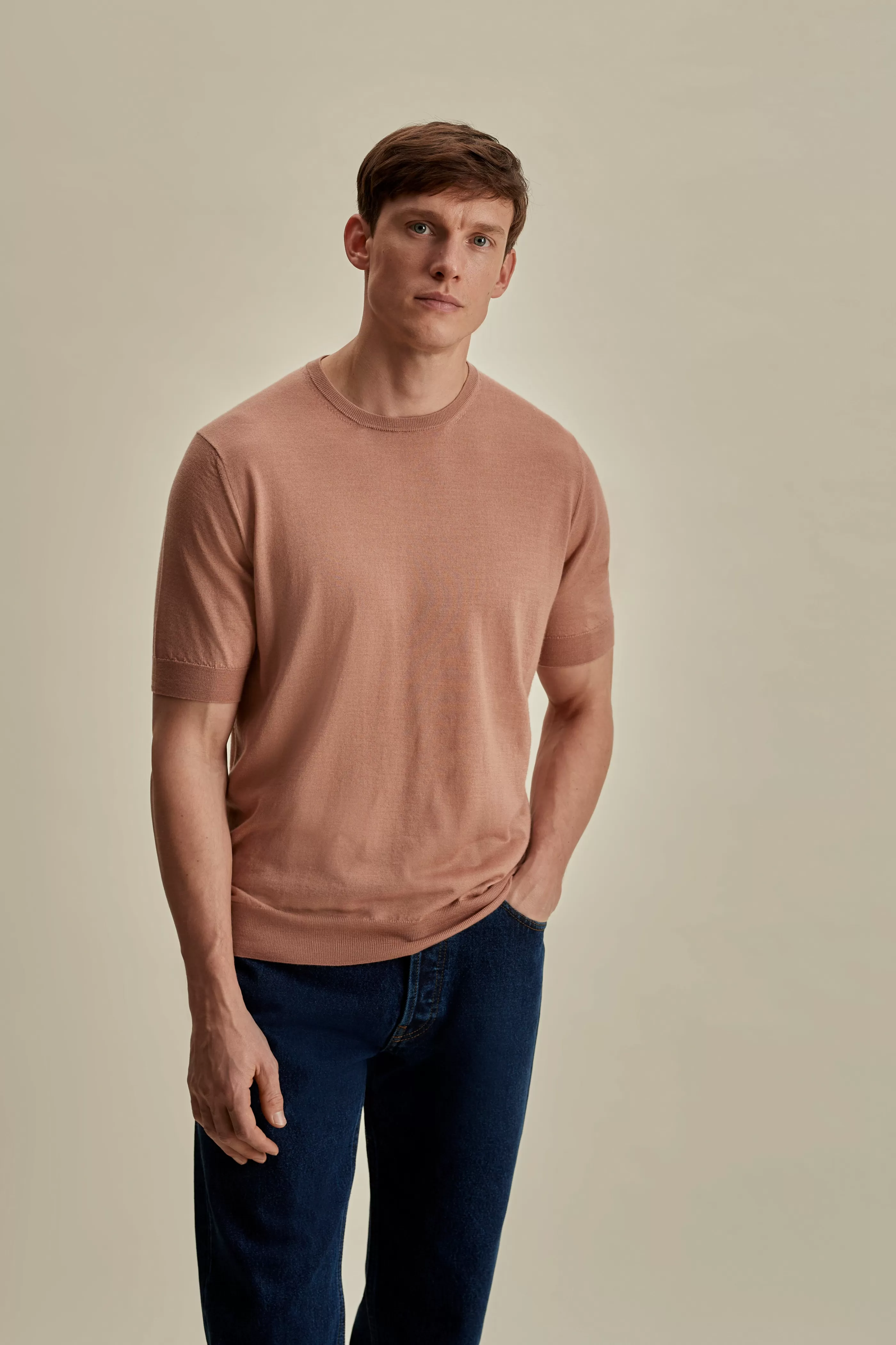 Thom Sweeney Cashmere Silk T-Shirt