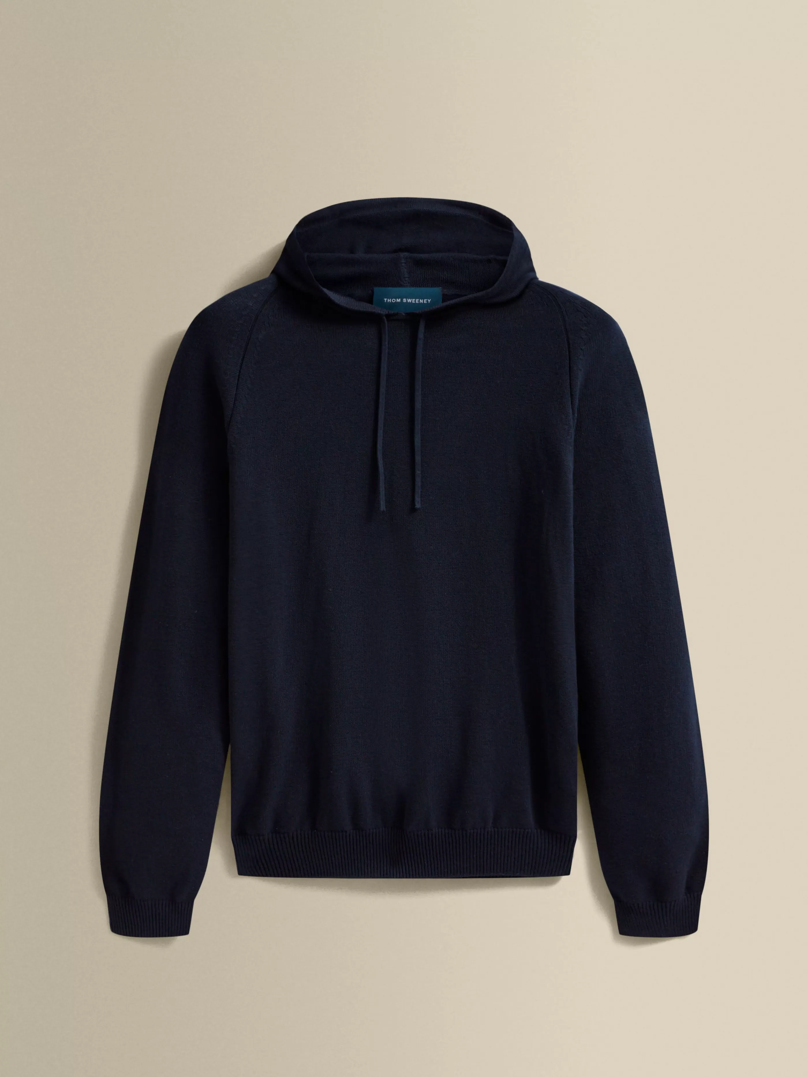 Thom Sweeney Cotton Cable Hoodie