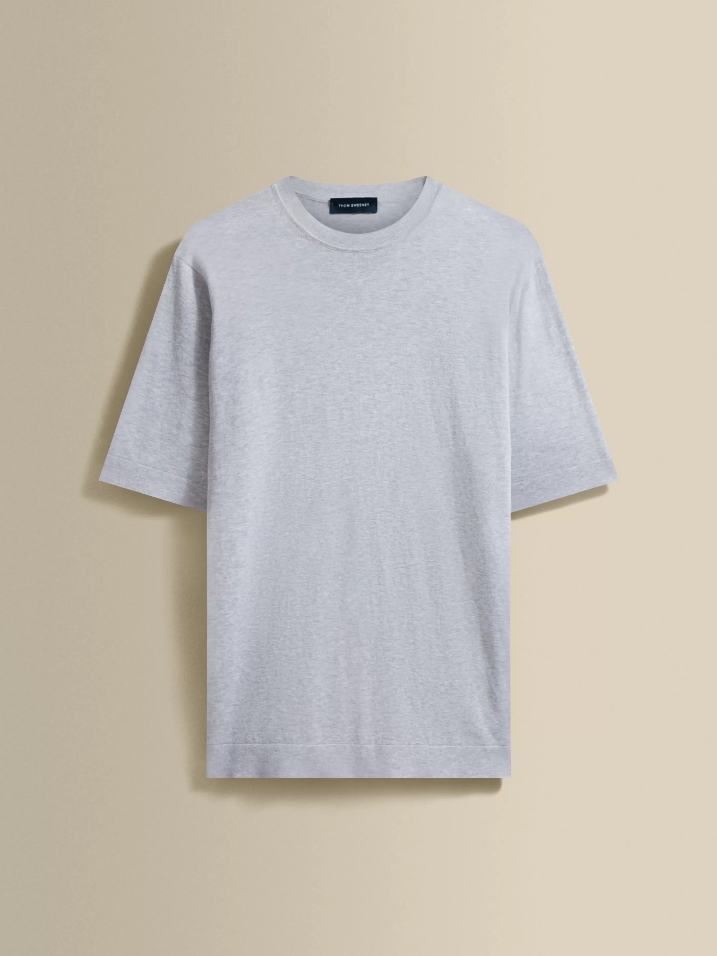 Thom Sweeney Crepe Cotton T-Shirt