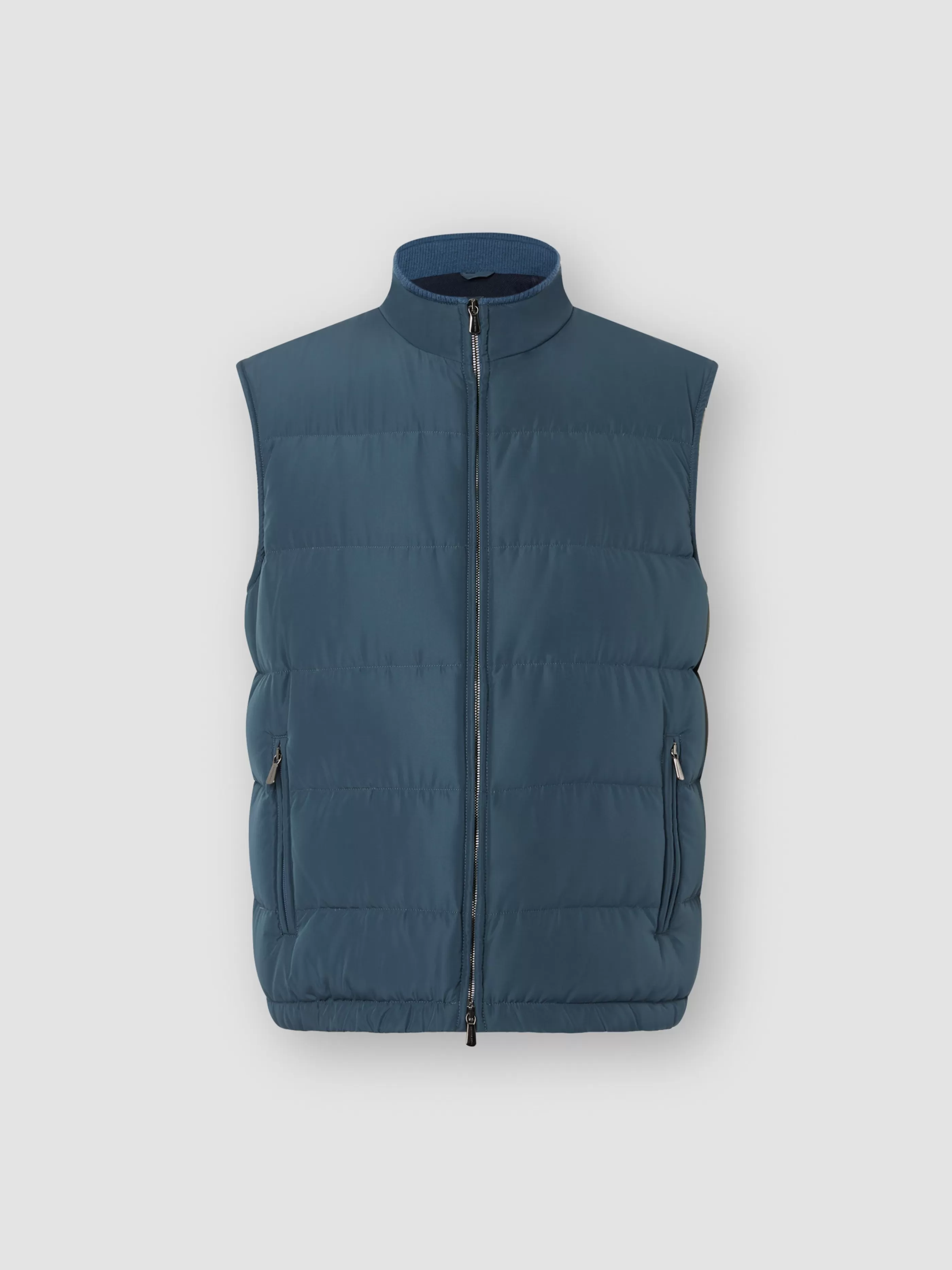 Thom Sweeney Down Lined Japanese Nylon Gilet