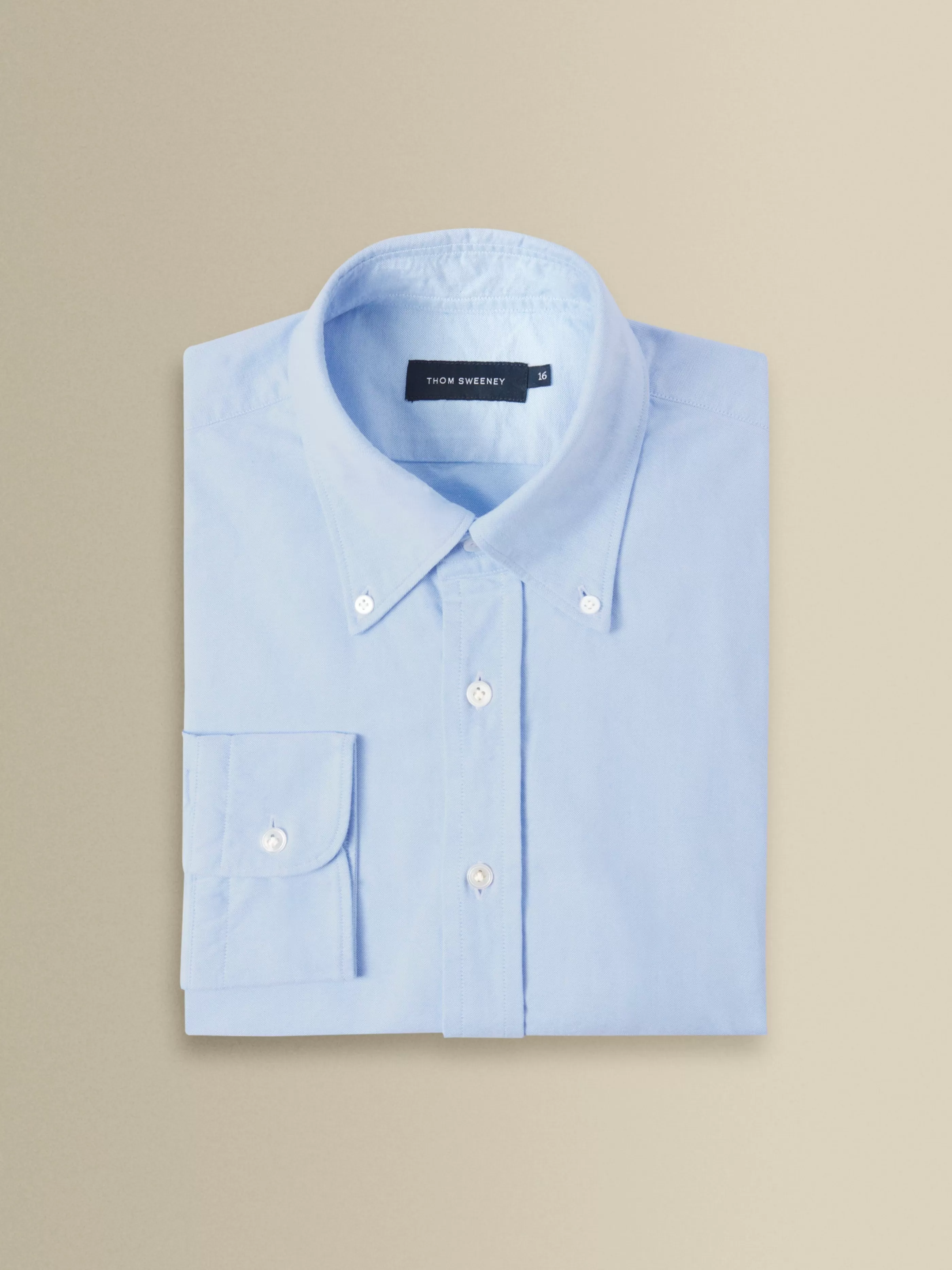Thom Sweeney Heavy Cotton Casual Button Down Oxford Shirt