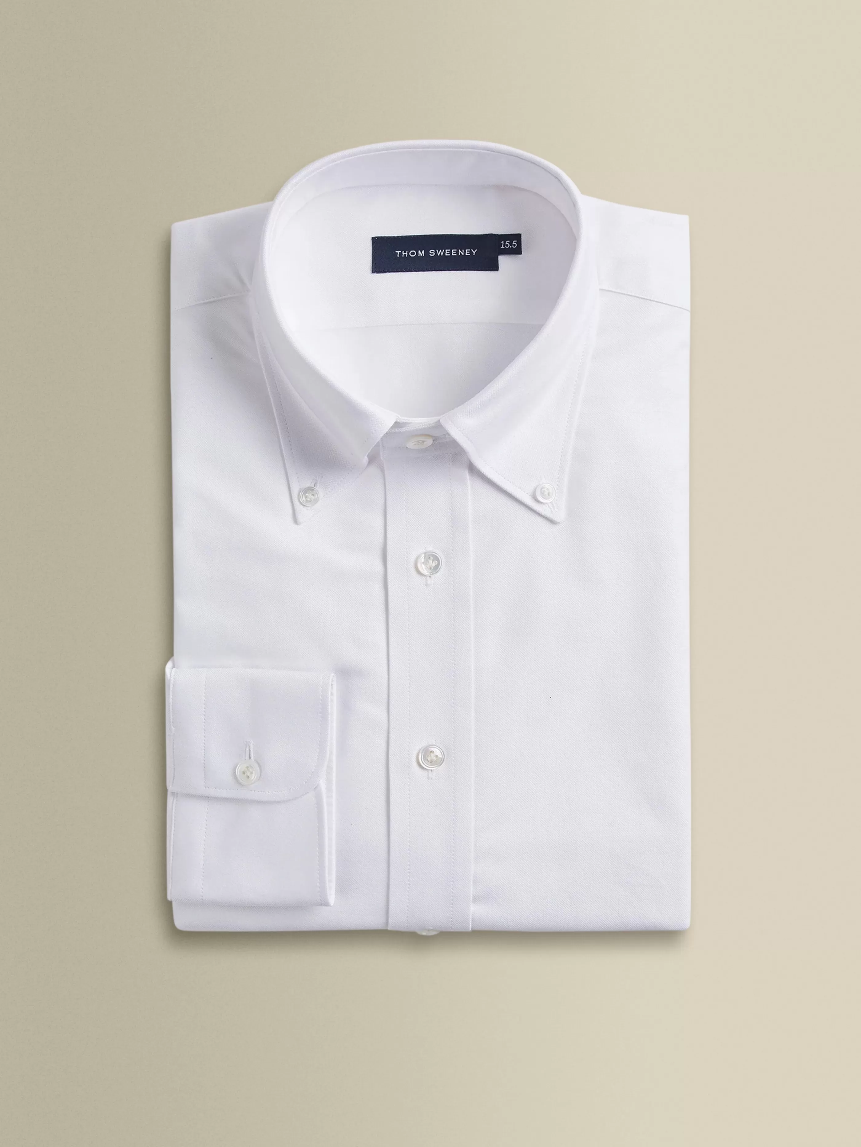 Thom Sweeney Heavy Cotton Casual Button Down Oxford Shirt