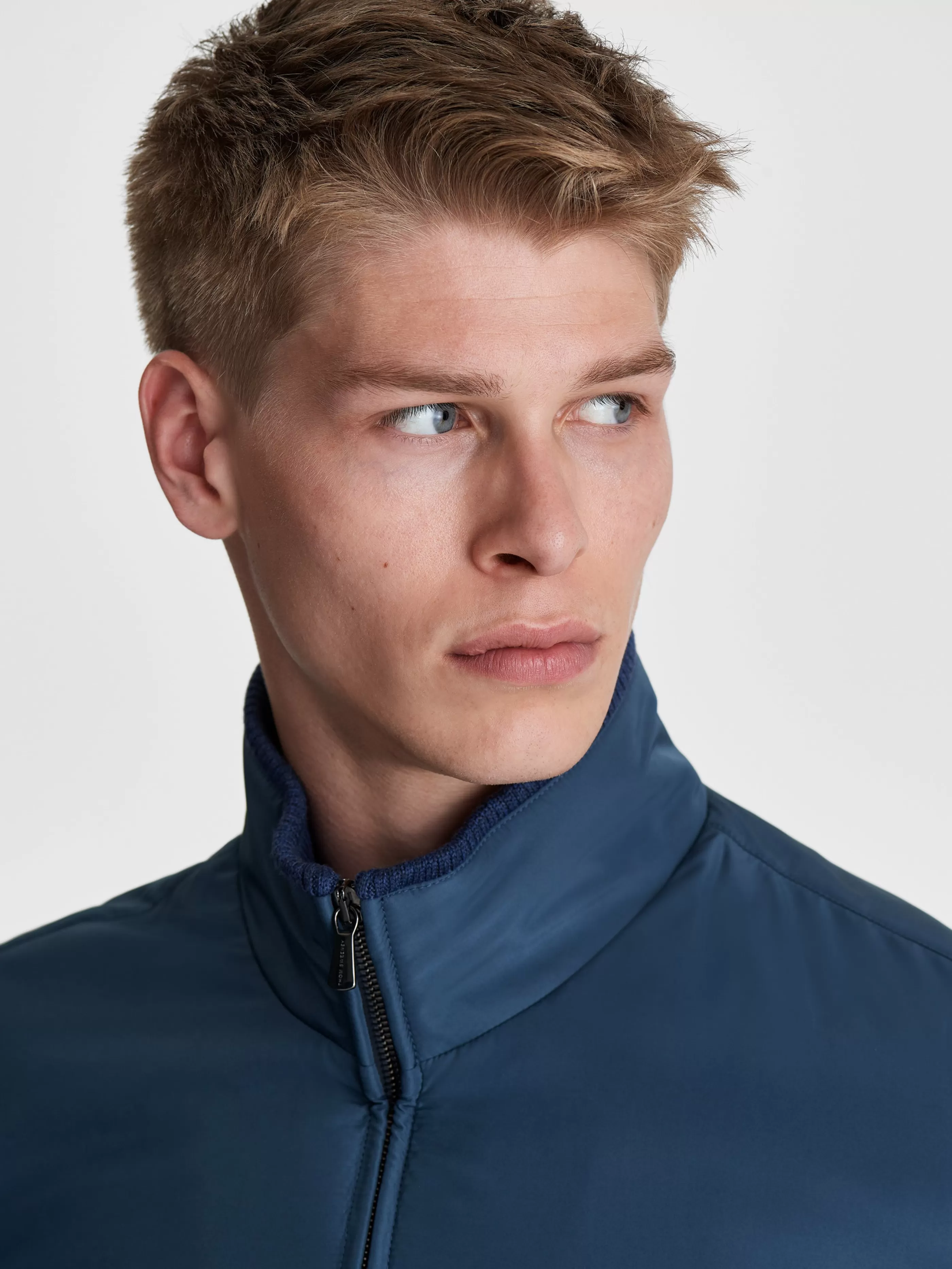 Thom Sweeney Japanese Nylon Bomber Jacket