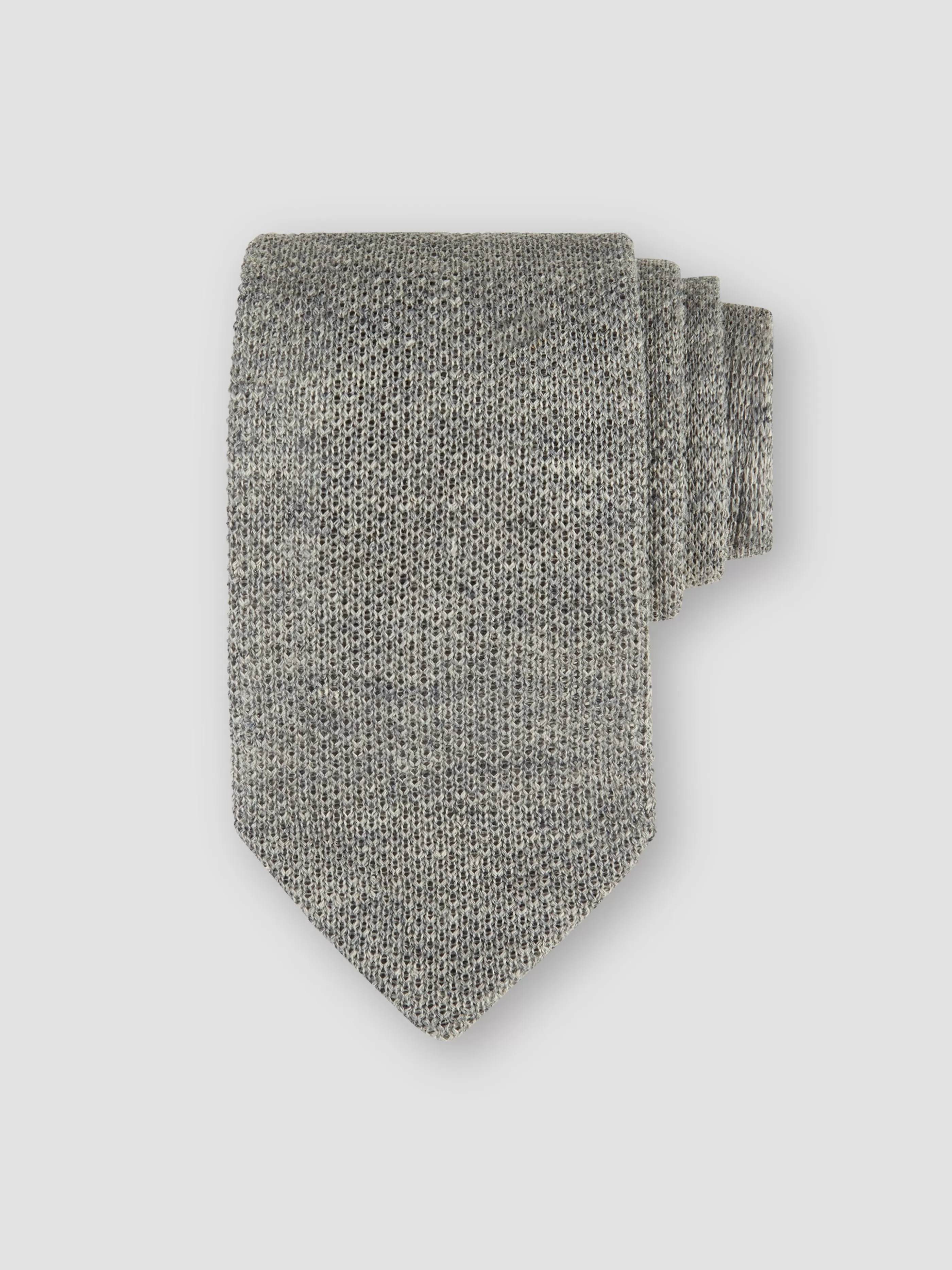 Thom Sweeney Knitted Linen Tie