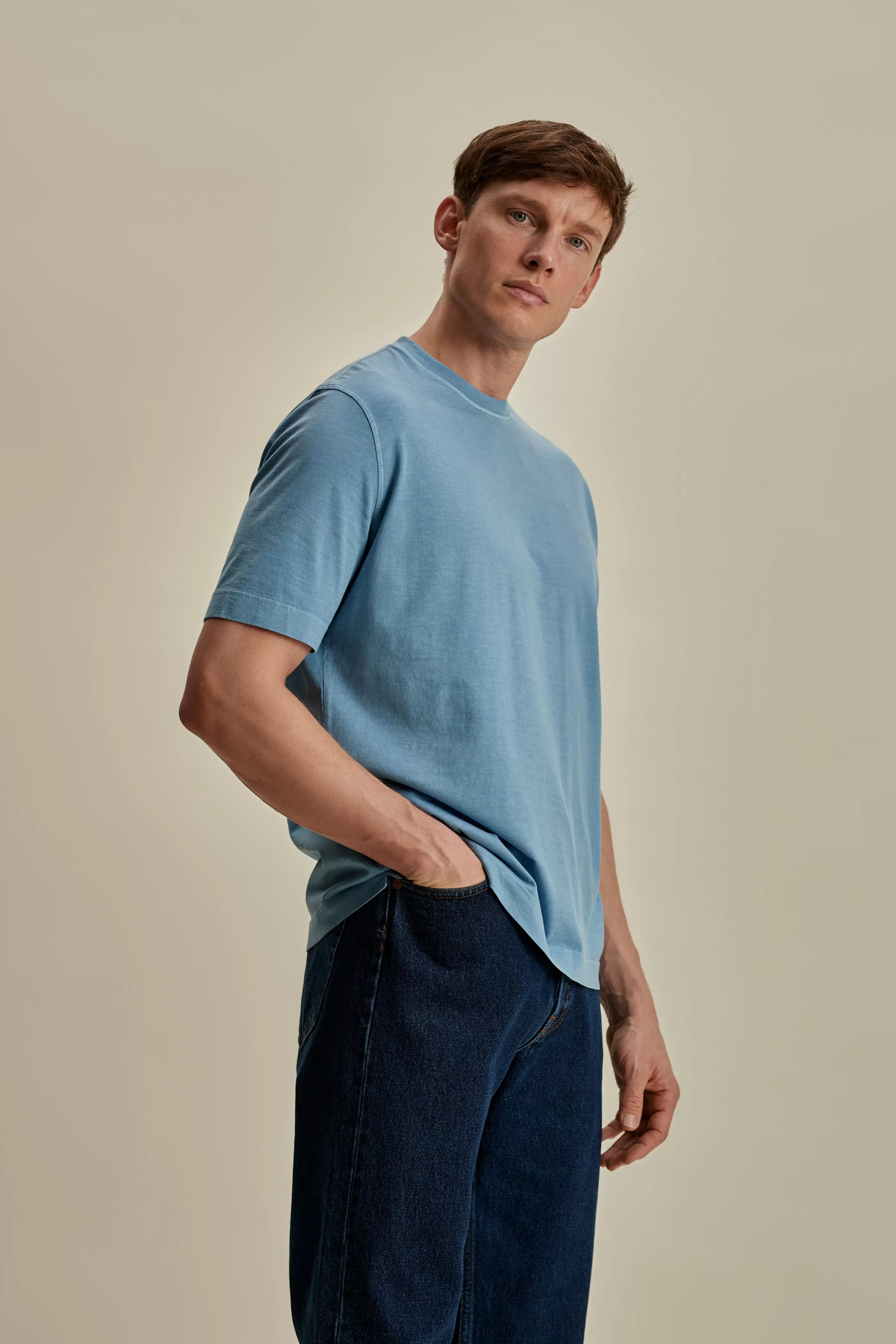 Thom Sweeney Lightweight Cotton Classic T-Shirt