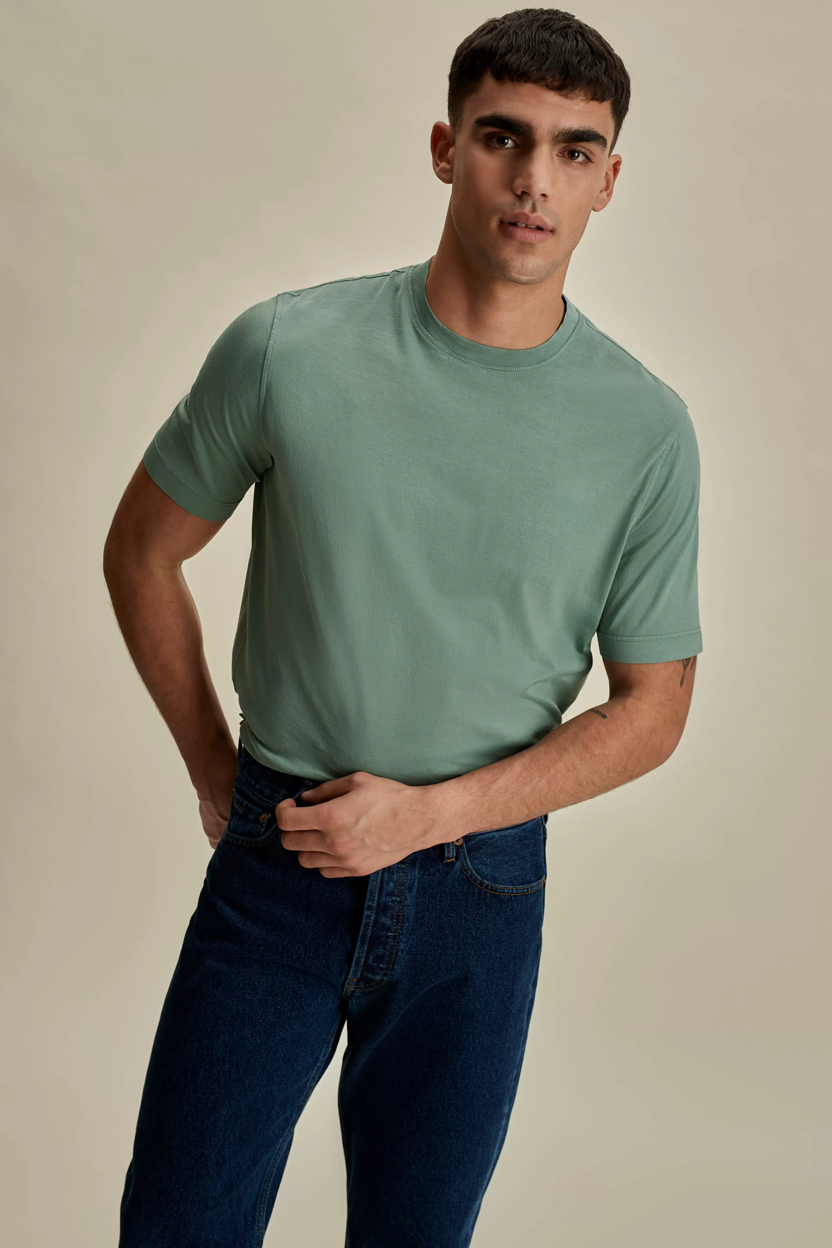Thom Sweeney Lightweight Cotton Classic T-Shirt