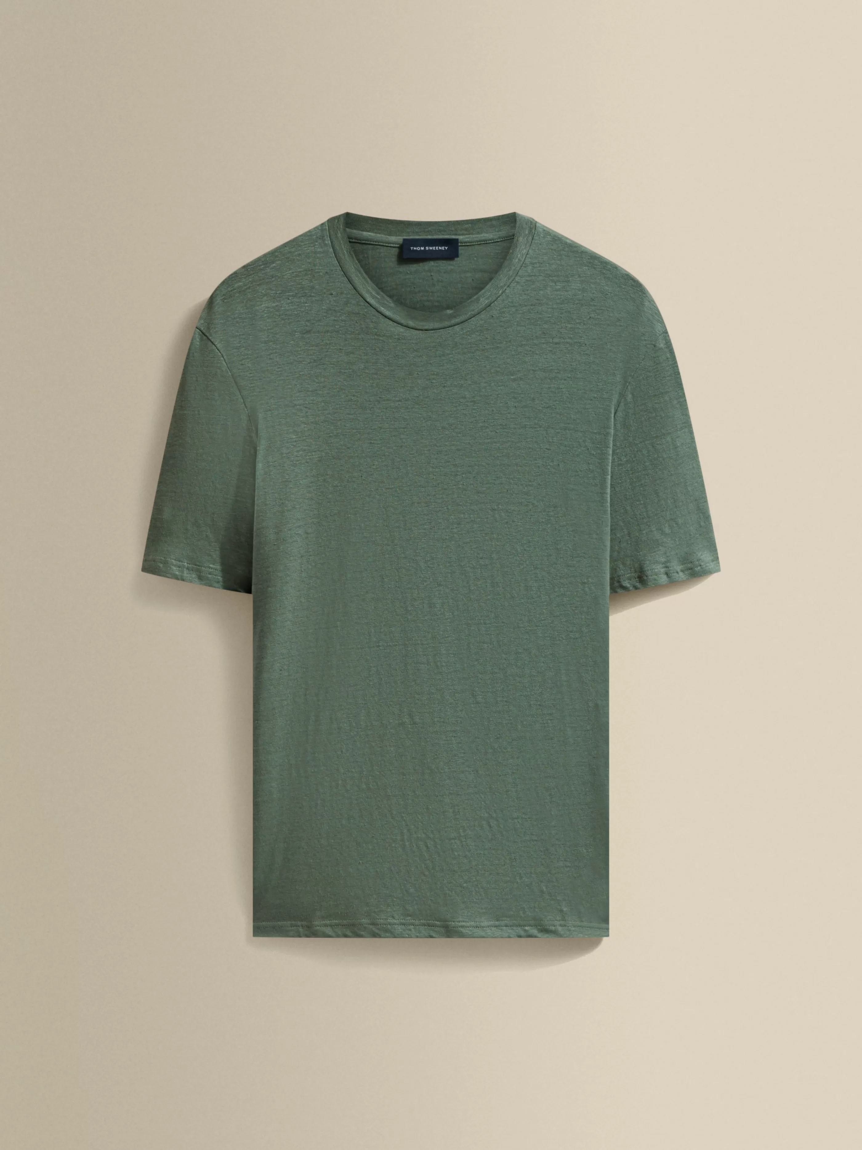 Thom Sweeney Linen Jersey T-Shirt