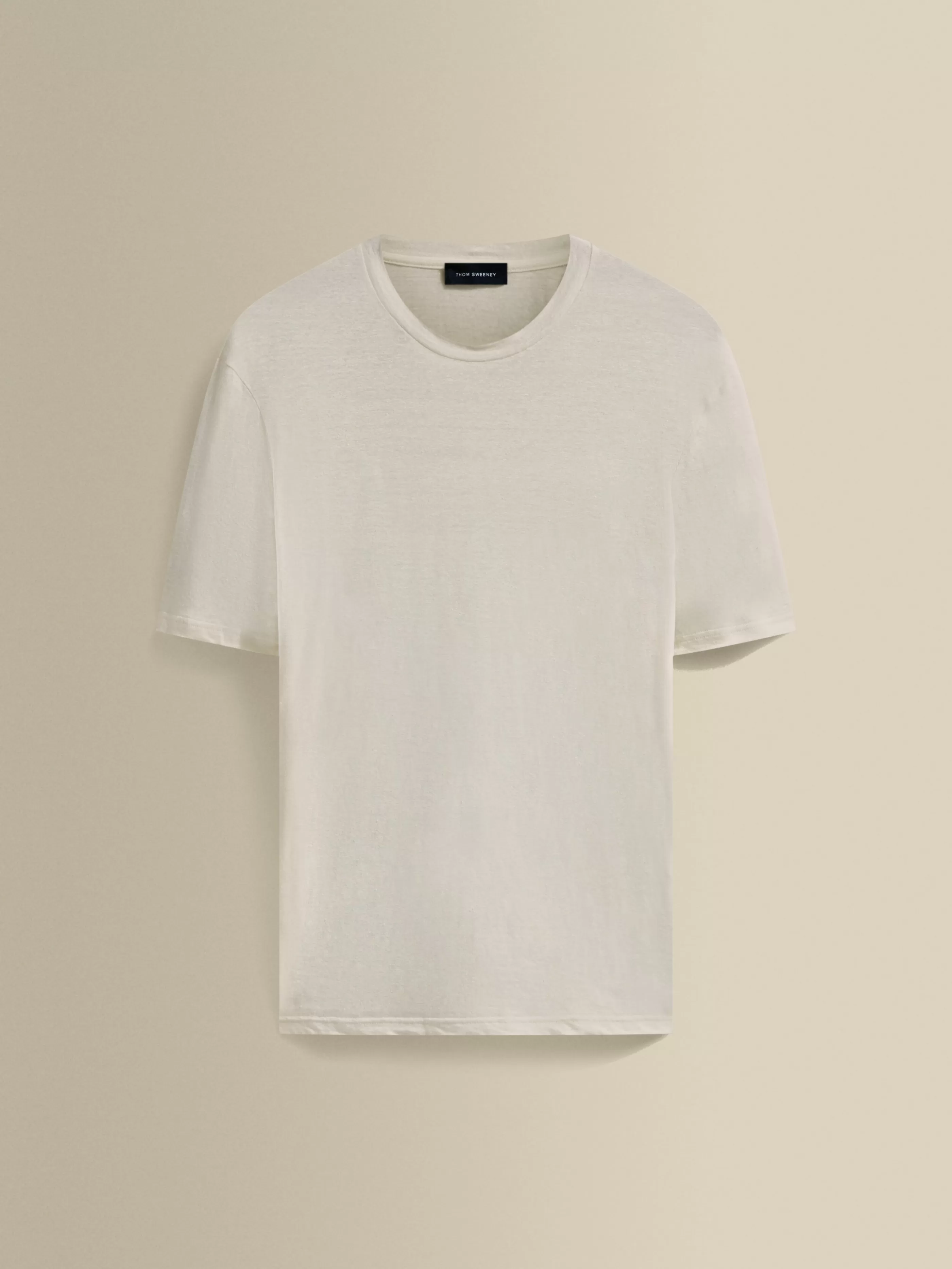 Thom Sweeney Linen Jersey T-Shirt