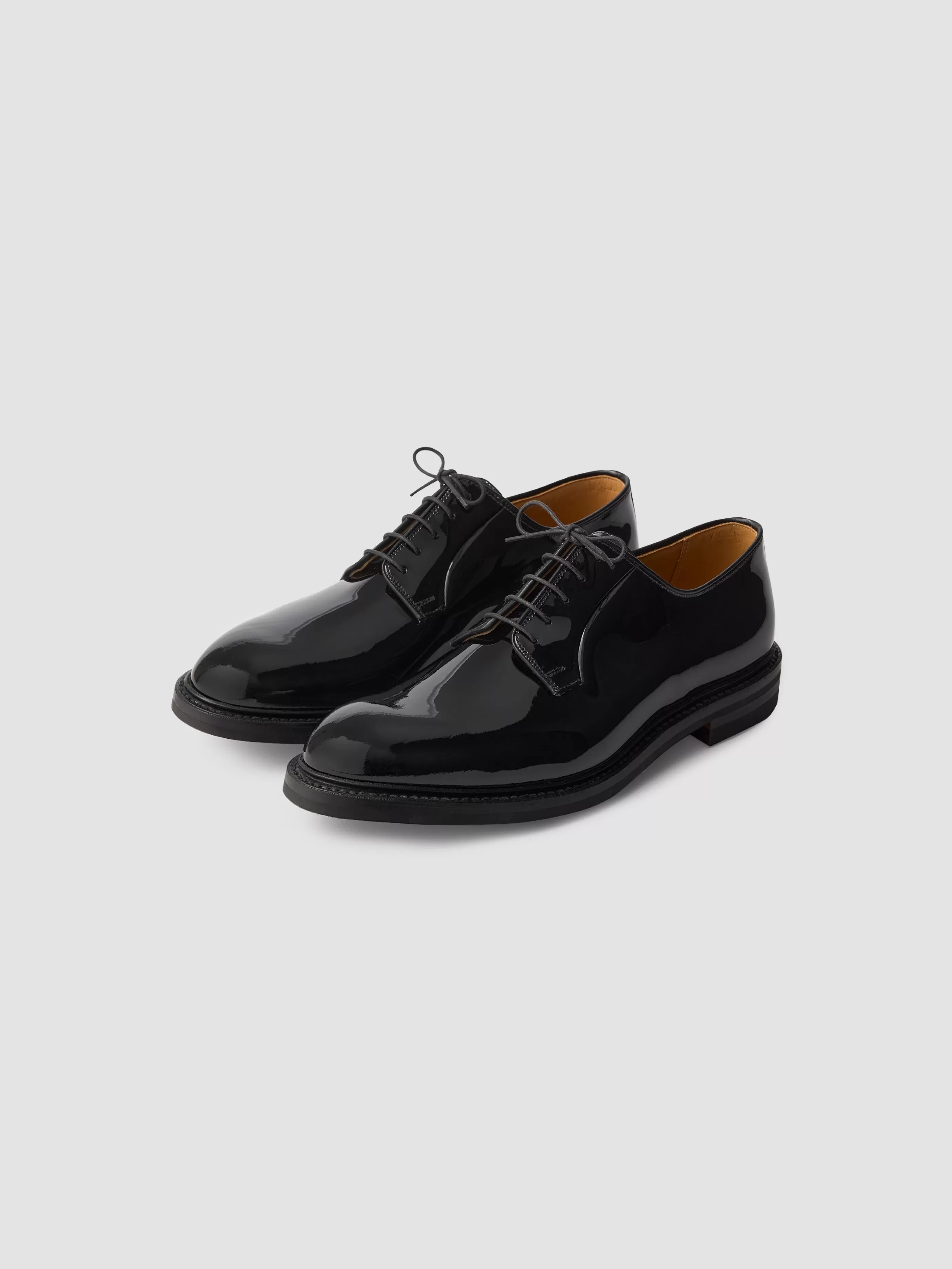 Thom Sweeney Patent Derby Dress Shoes