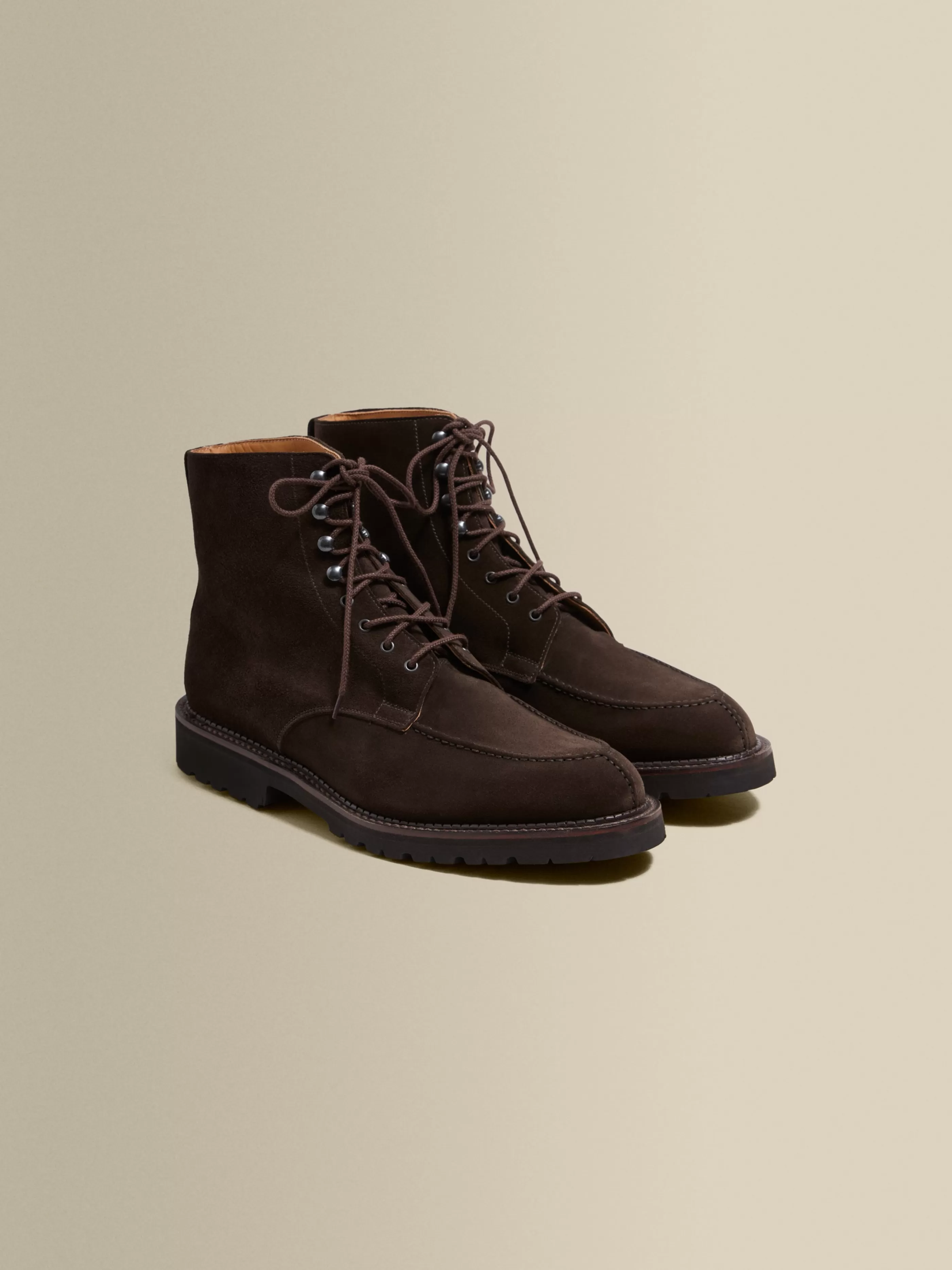 Thom Sweeney Split Suede Indy Boots