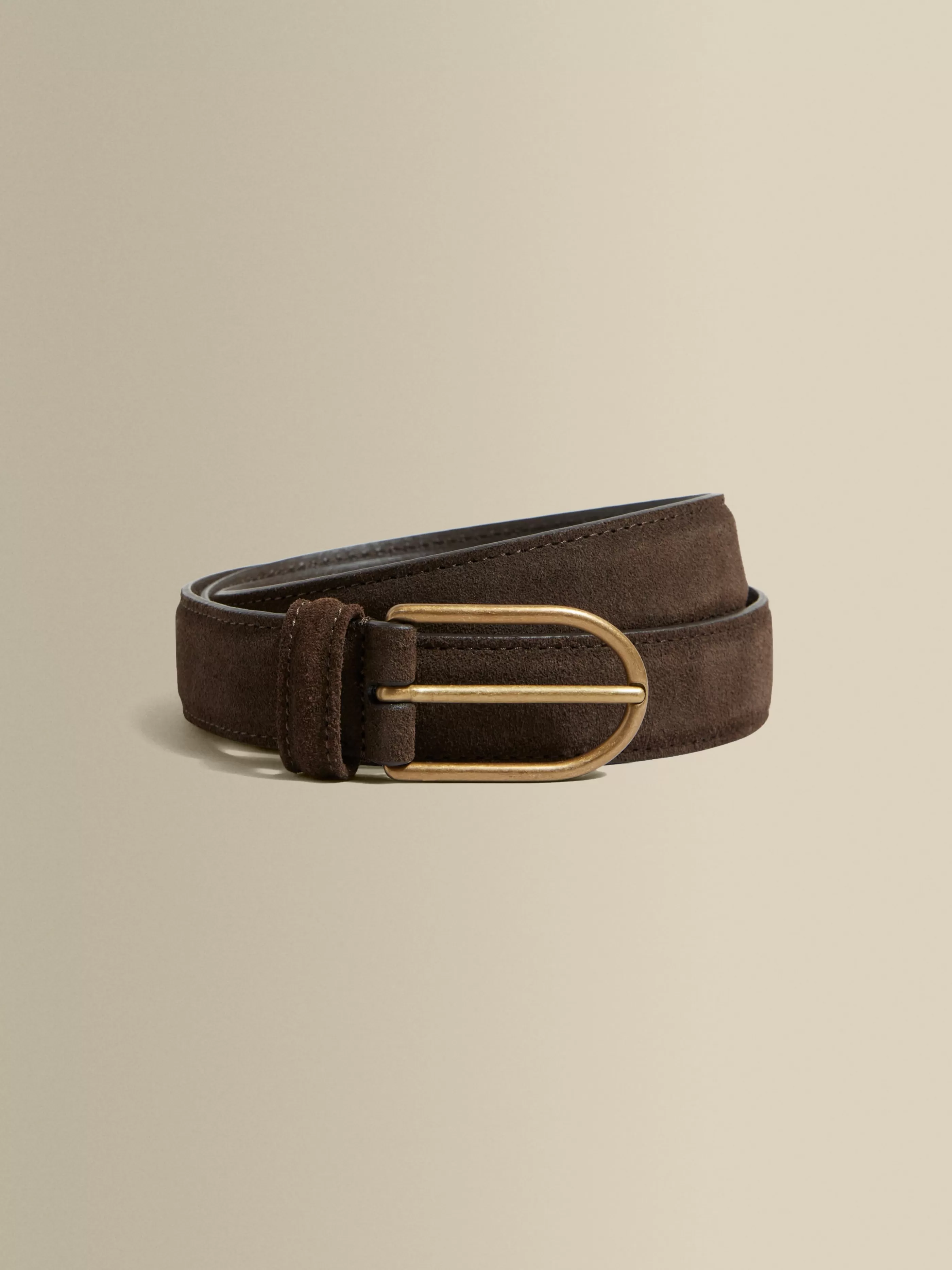 Thom Sweeney Suede Belt