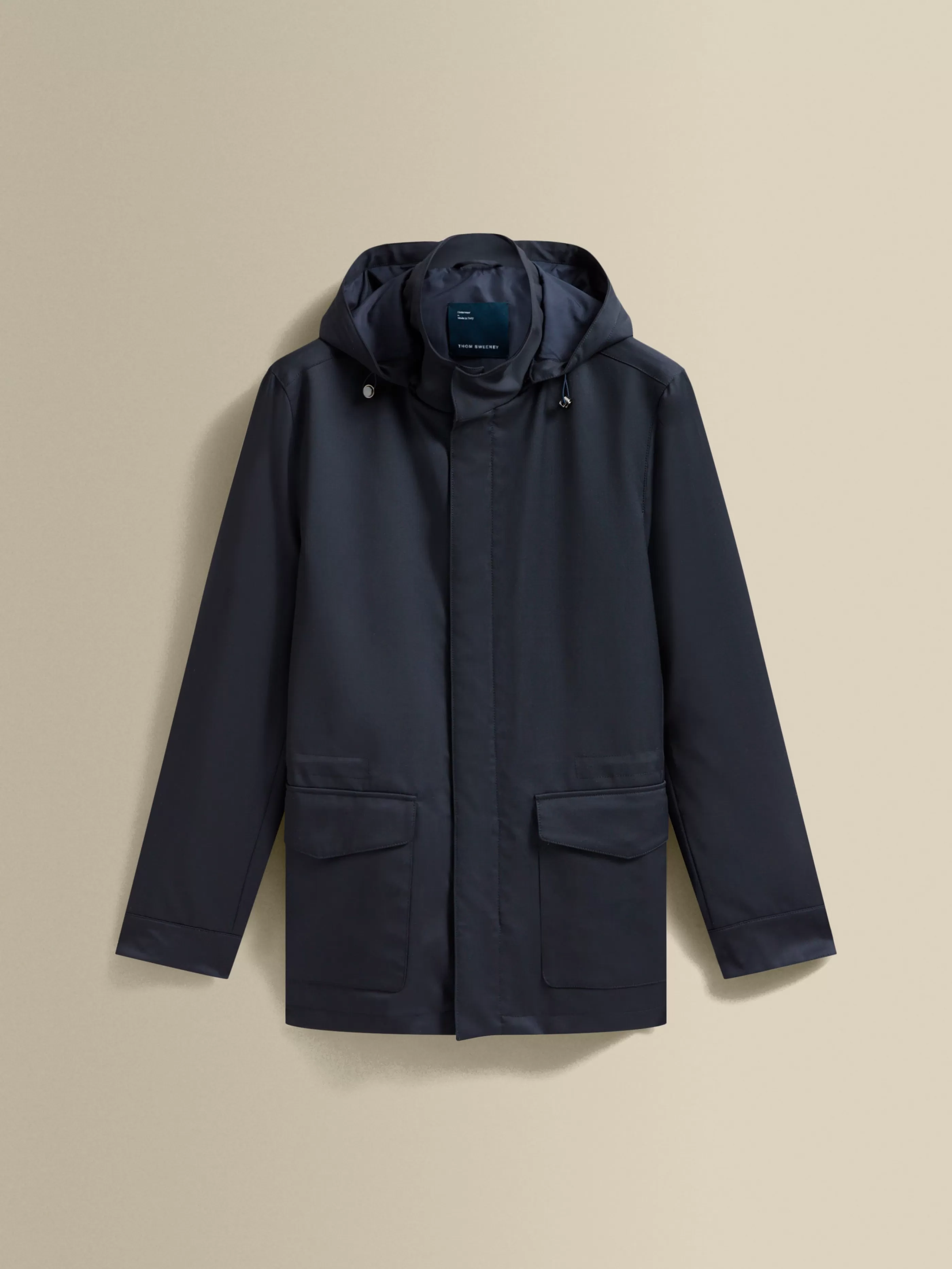 Thom Sweeney Technical Wool Rain Jacket