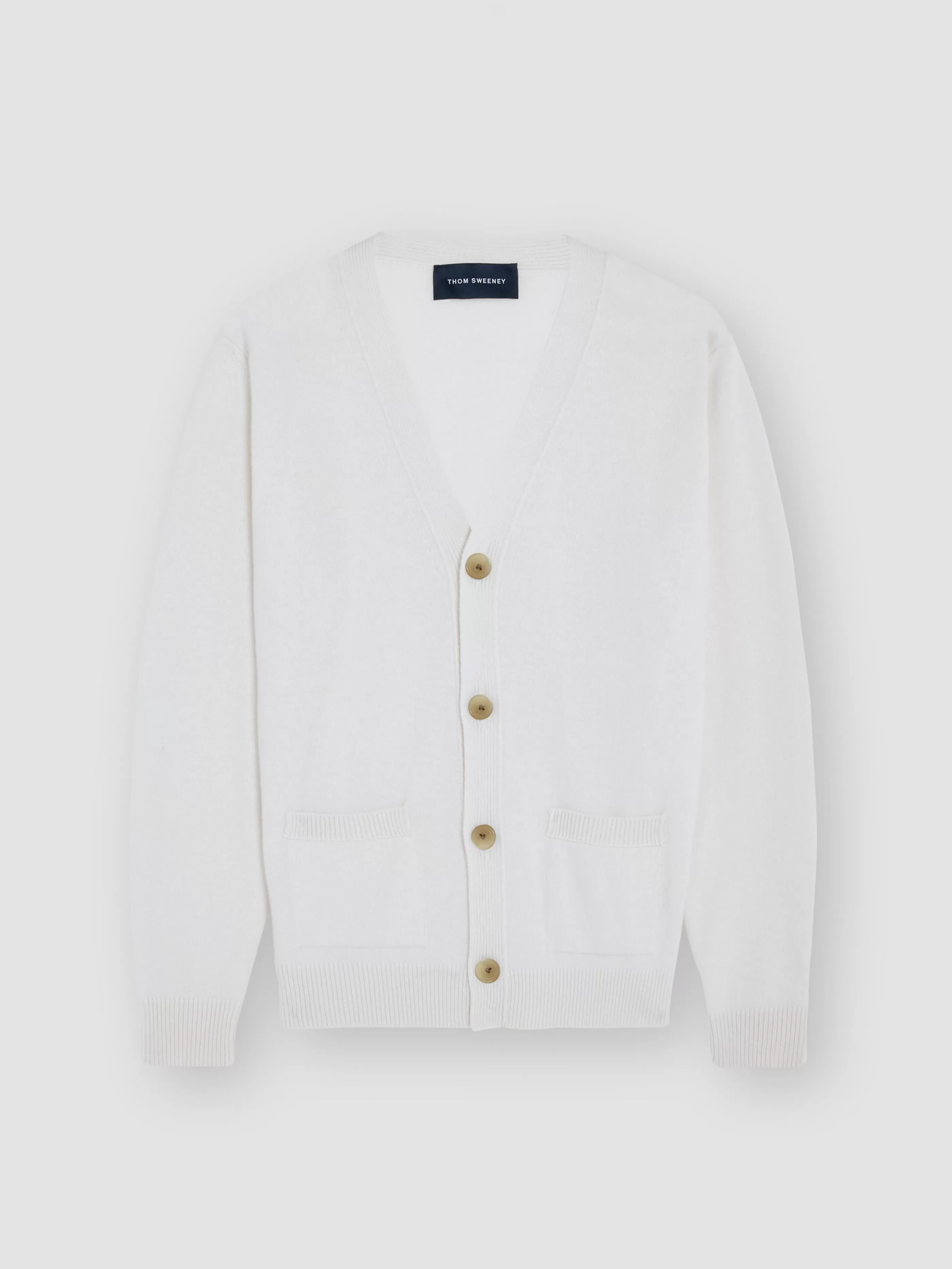 Thom Sweeney Wool Cashmere Lightweight Cardigan