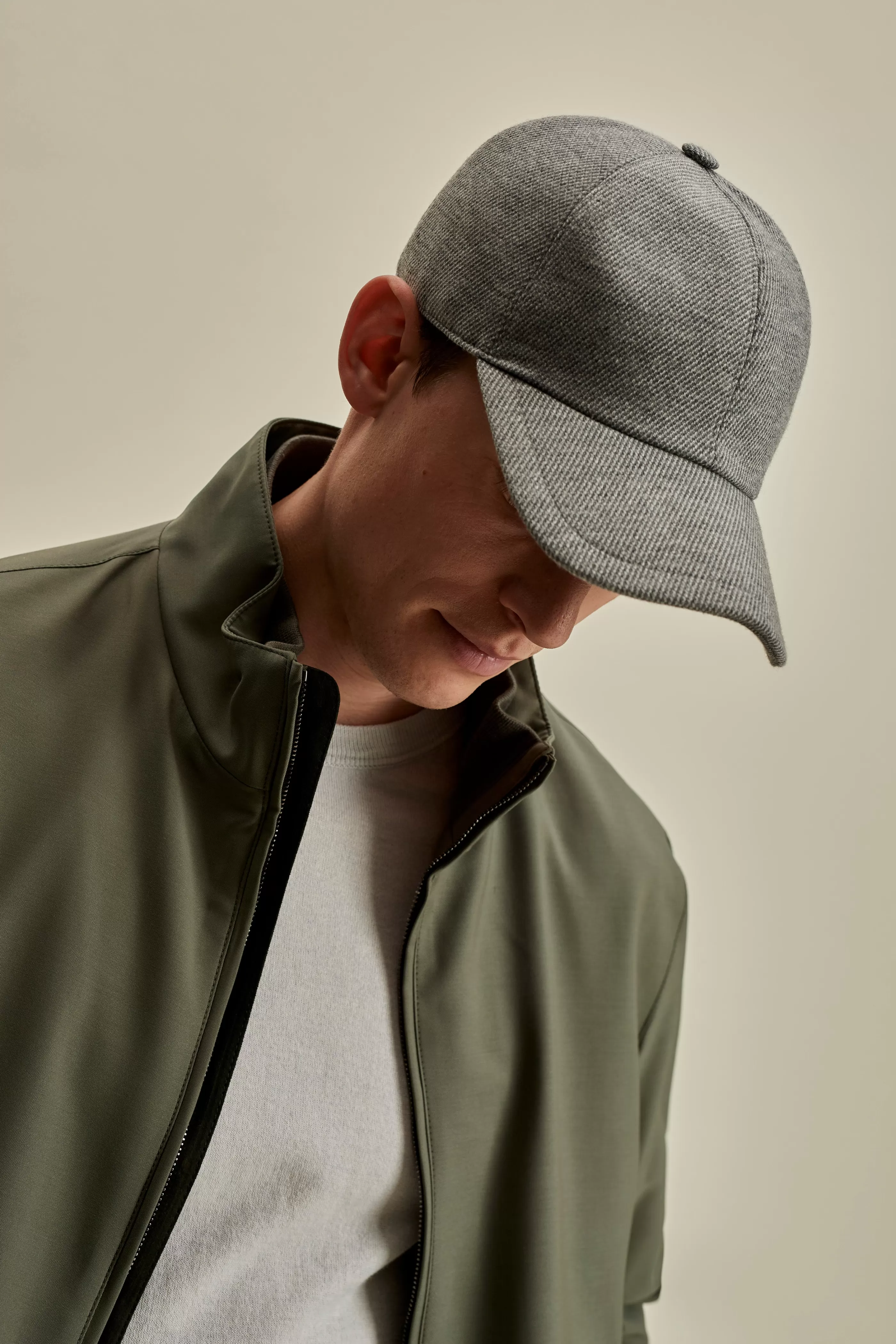 Thom Sweeney Wool Cotton Baseball Cap
