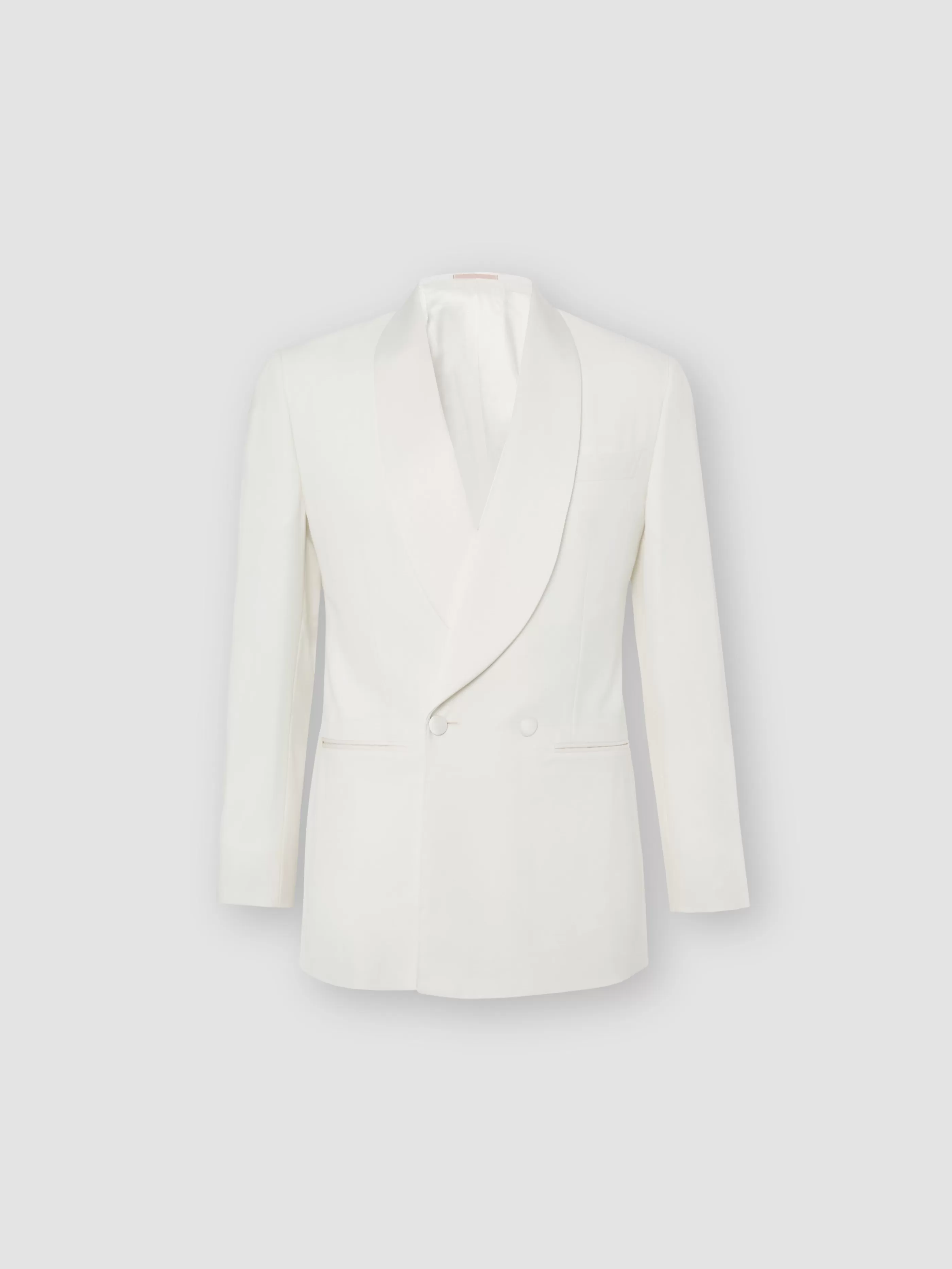 Thom Sweeney Wool Double Breasted Shawl Lapel Dinner Jacket