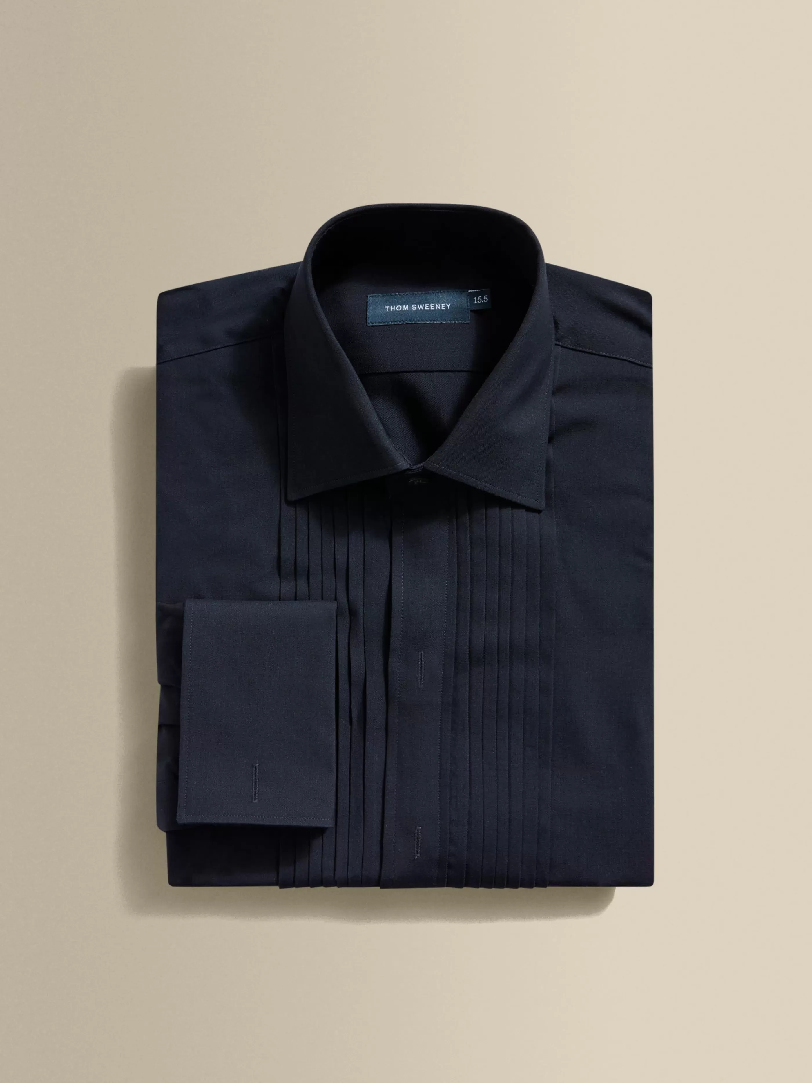Thom Sweeney Wool Silk Duke Of York Formal Shirt