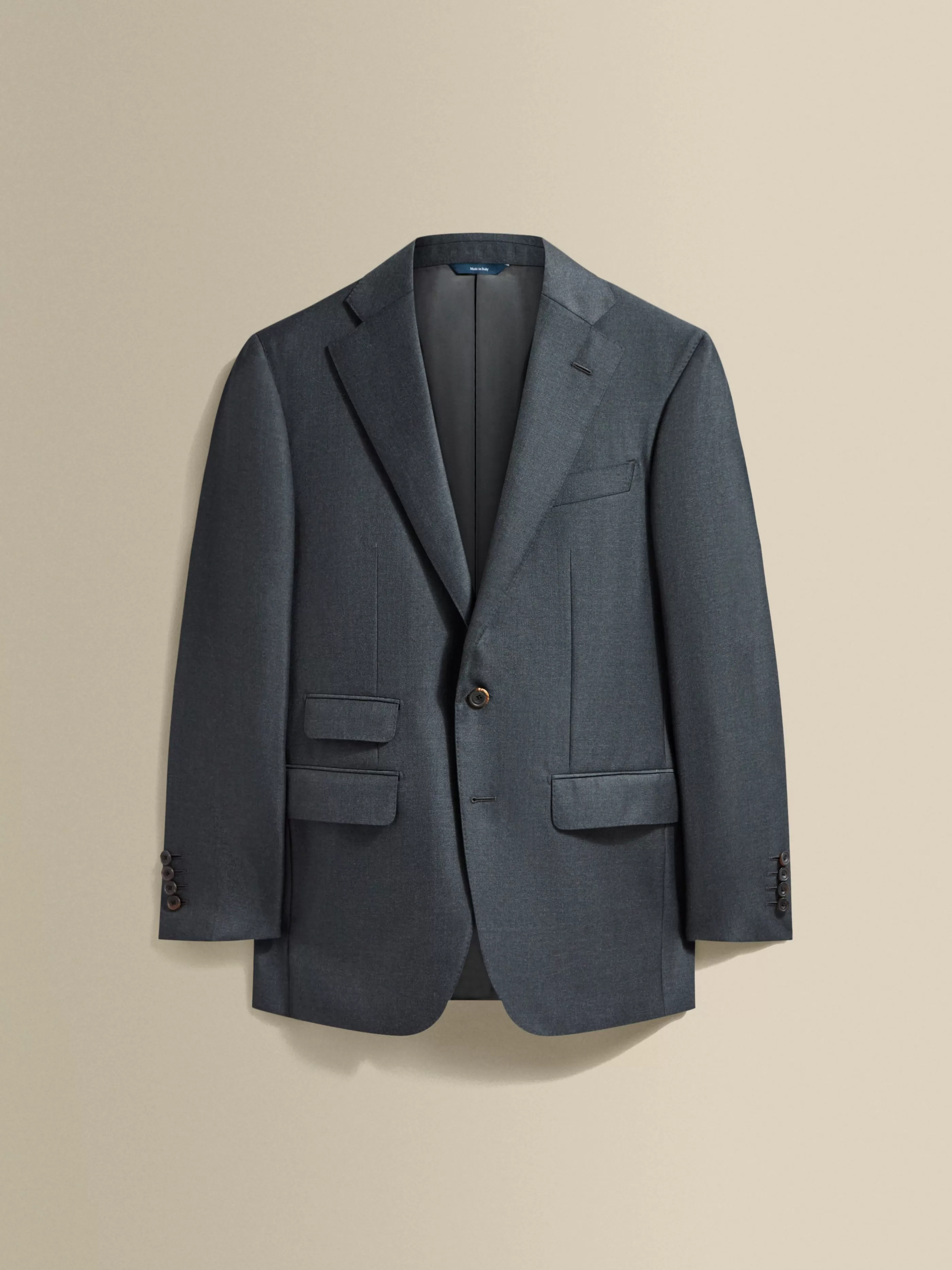 Thom Sweeney Wool Single Breasted Weighhouse Suit