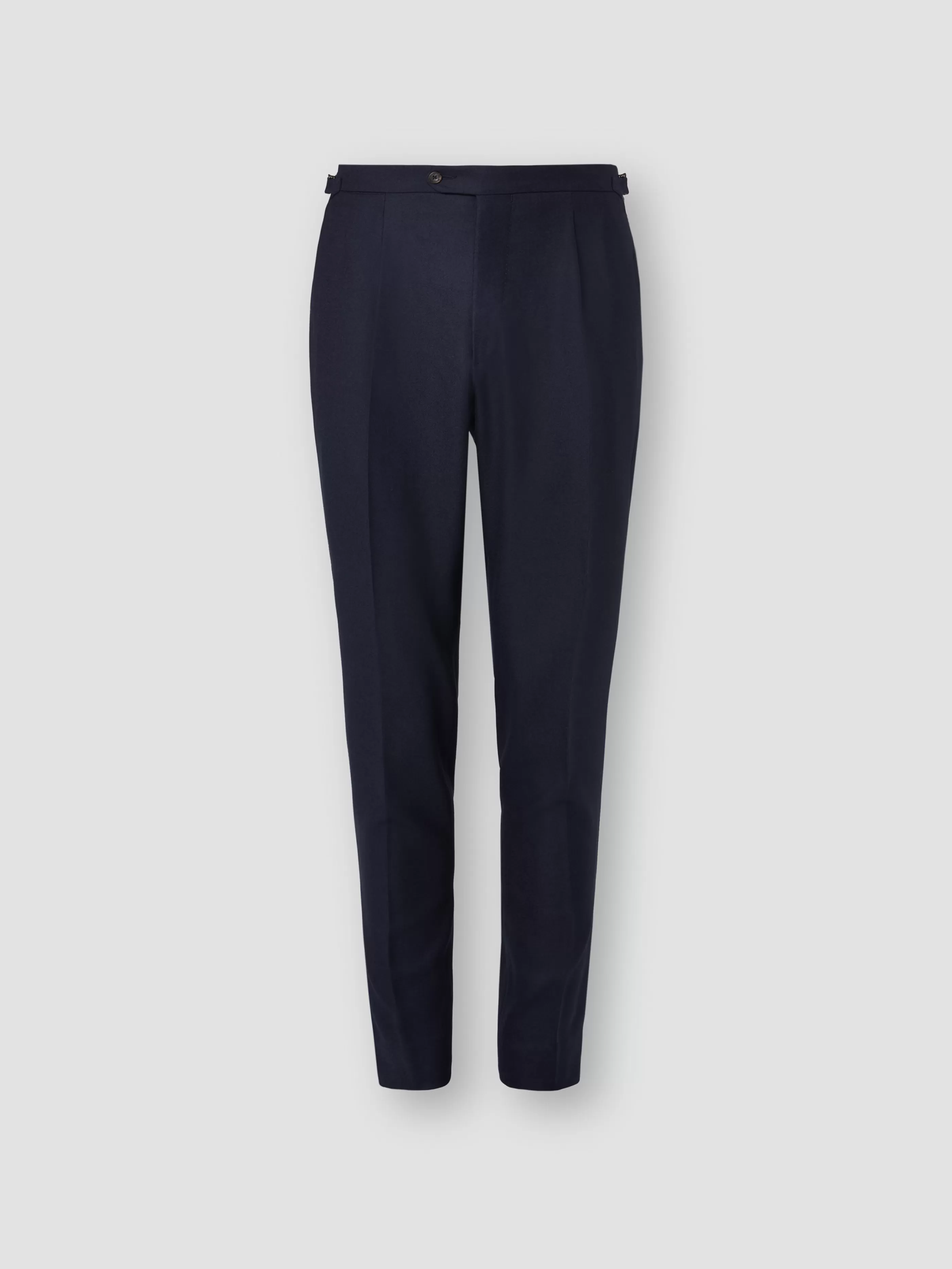 Thom Sweeney Wool Single Pleat Trousers