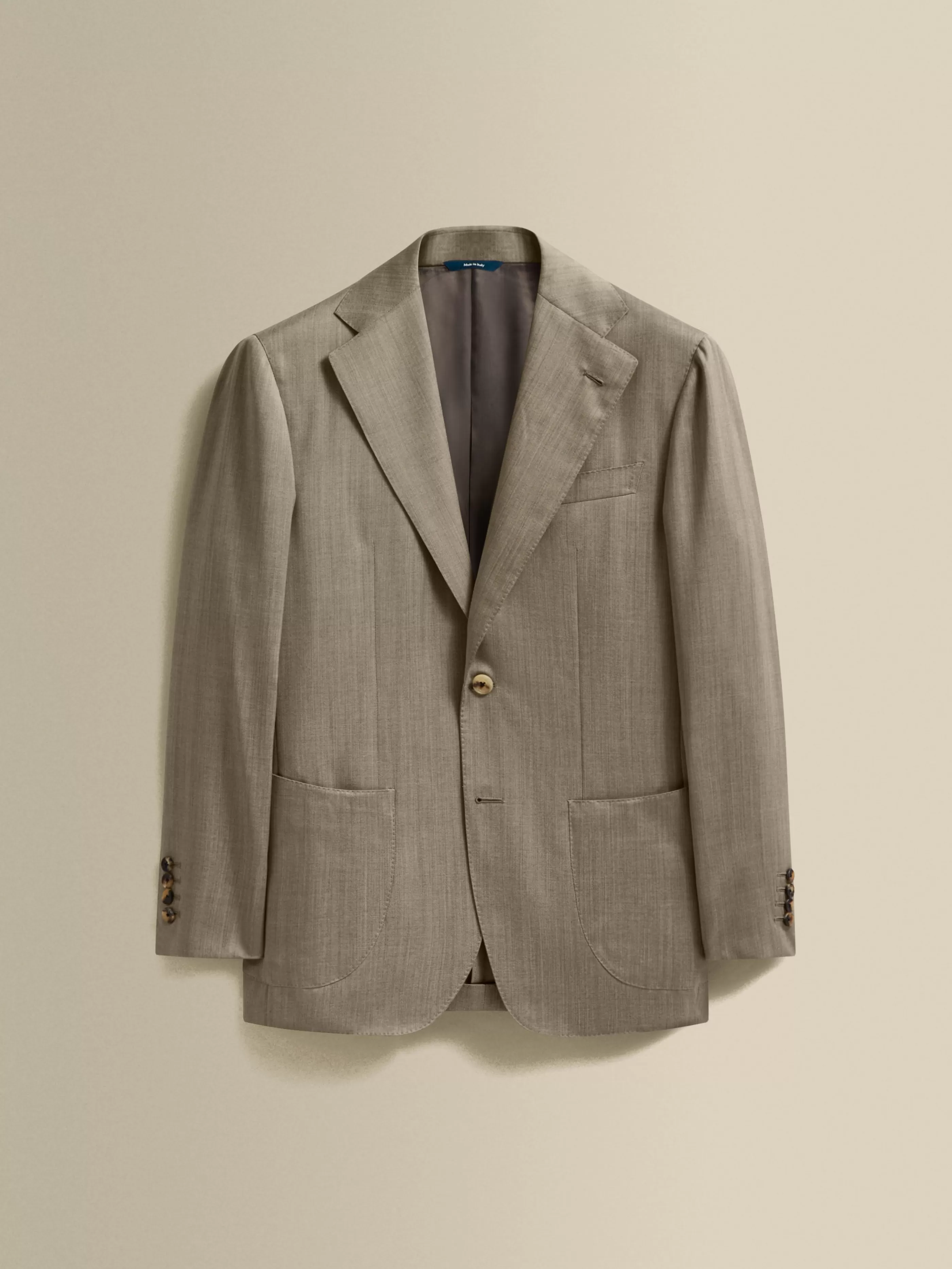 Thom Sweeney Wool Unstructured Single Breasted Suit